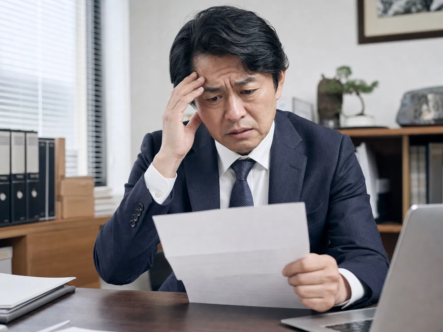 困っている経営者
