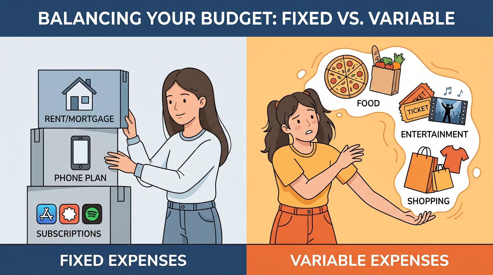 Fixed vs. Variable Expenses: The Budget Breakdown That Actually Makes Sense