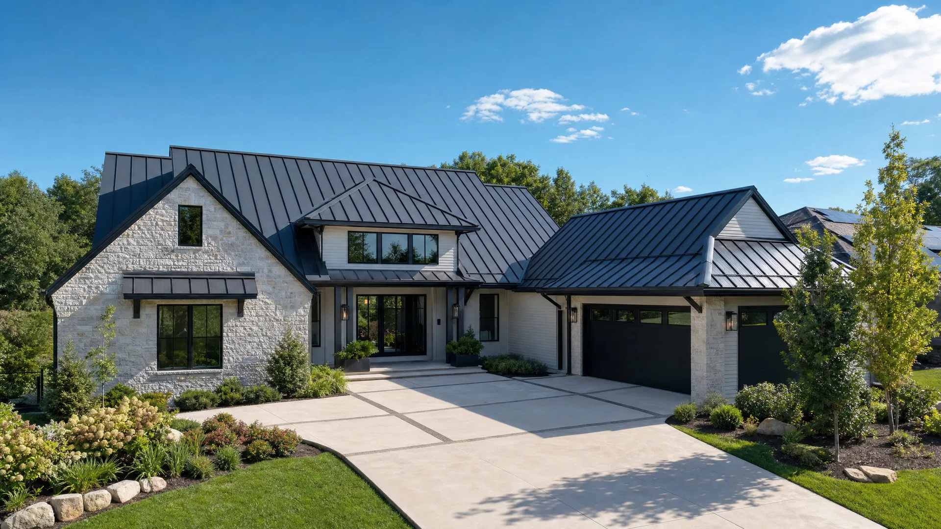 Metal Roof Panel Installation