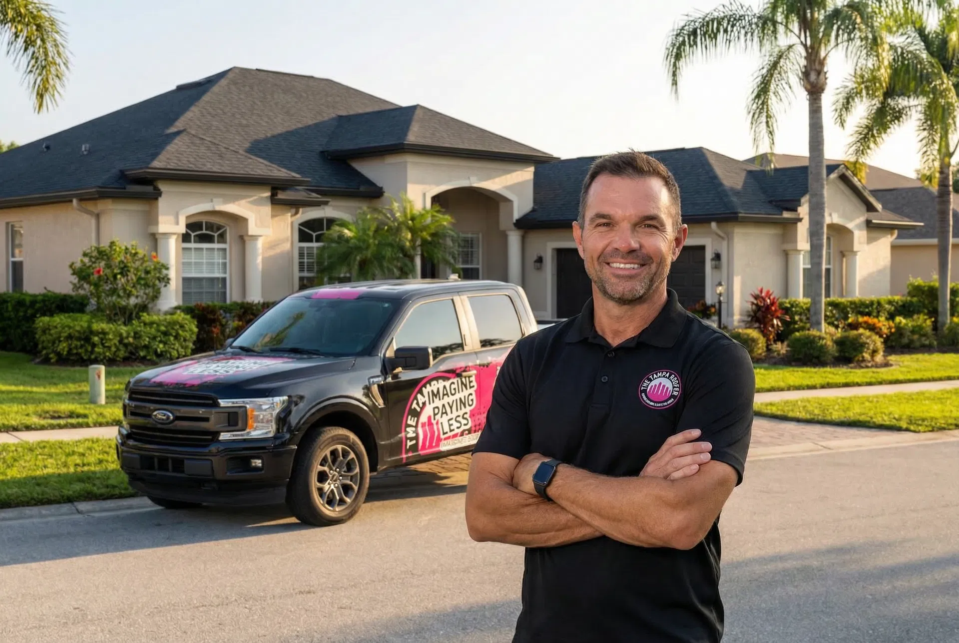 Tampa Roofer crew