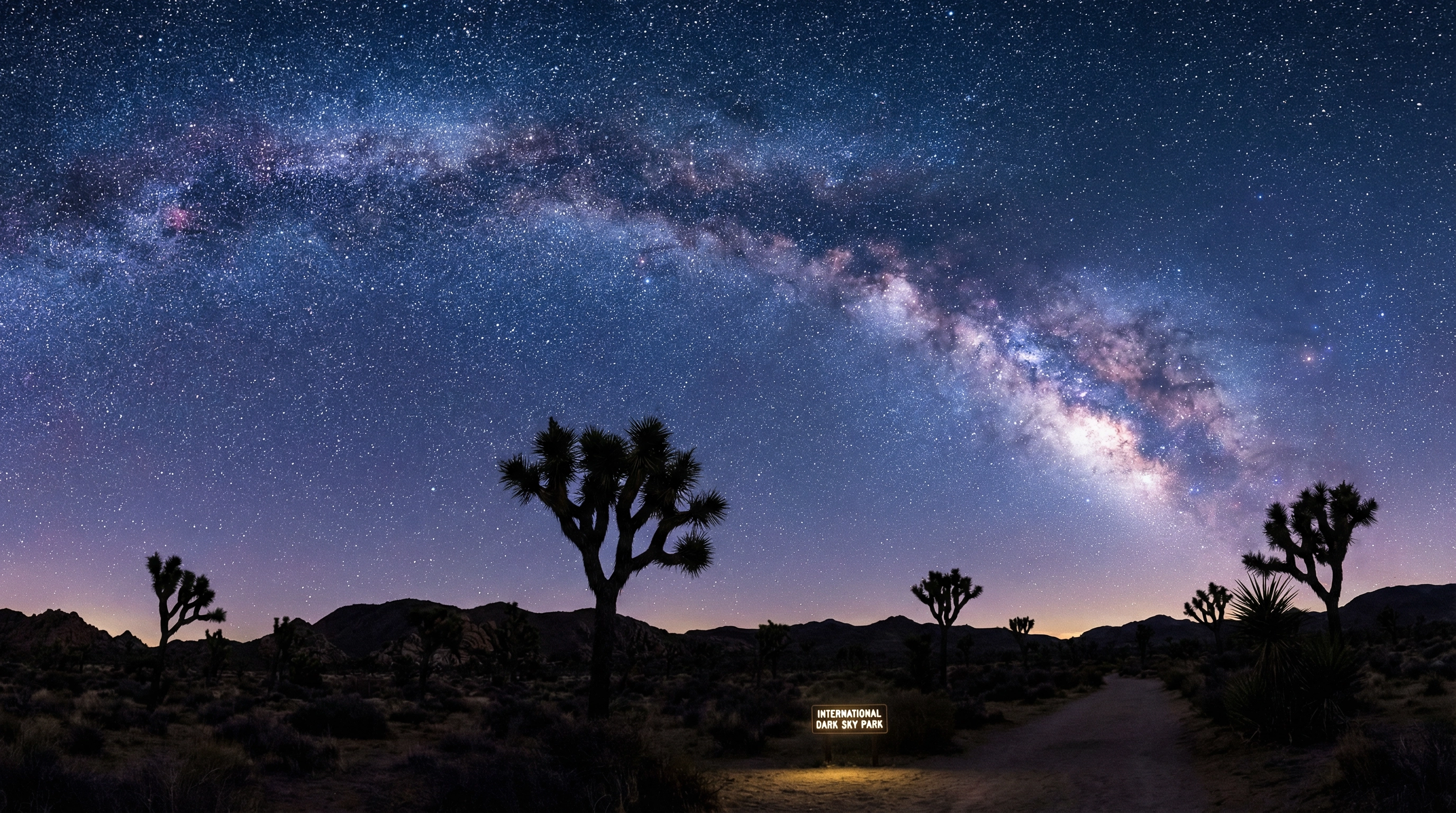 Milky Way over Joshua Tree National Park