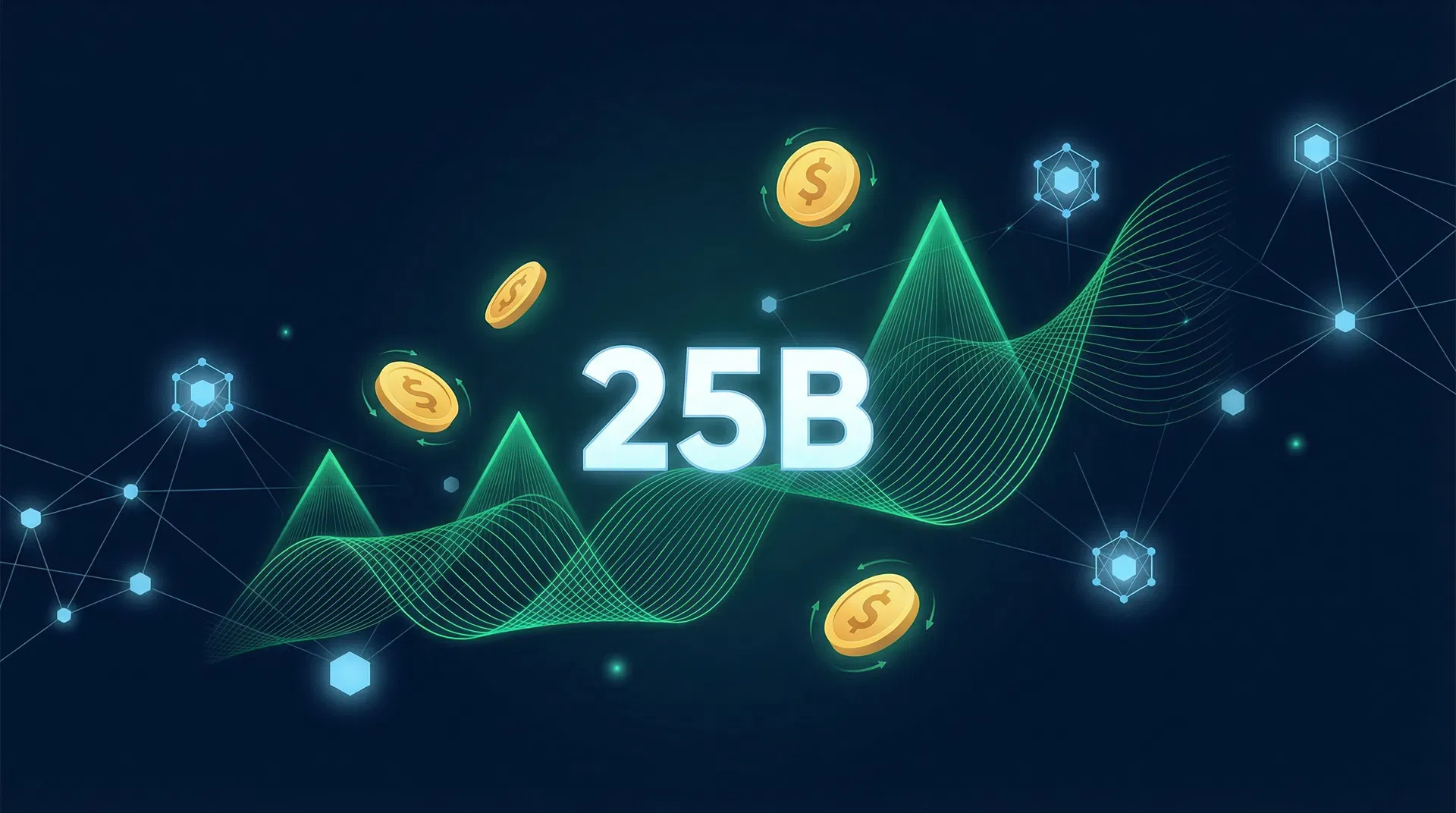 Tokenized Real-World Assets Surpass $25 Billion, Nearly Quadrupling in Twelve Months