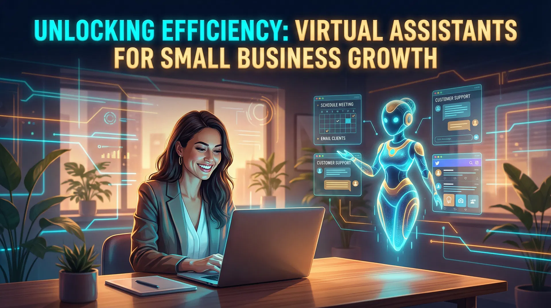 The Benefits of Using a Virtual Assistant for Small Businesses