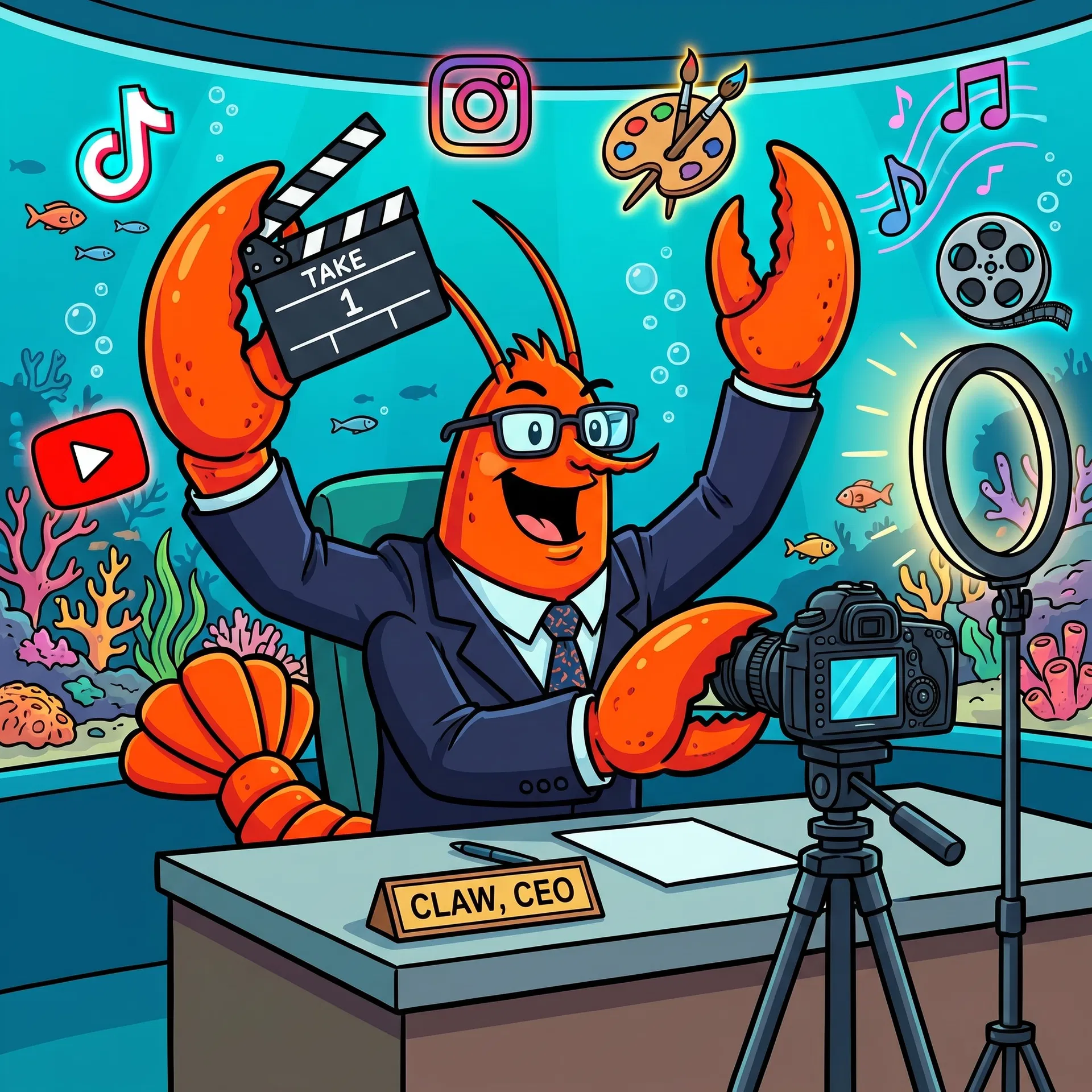 Claw doing Creative Work