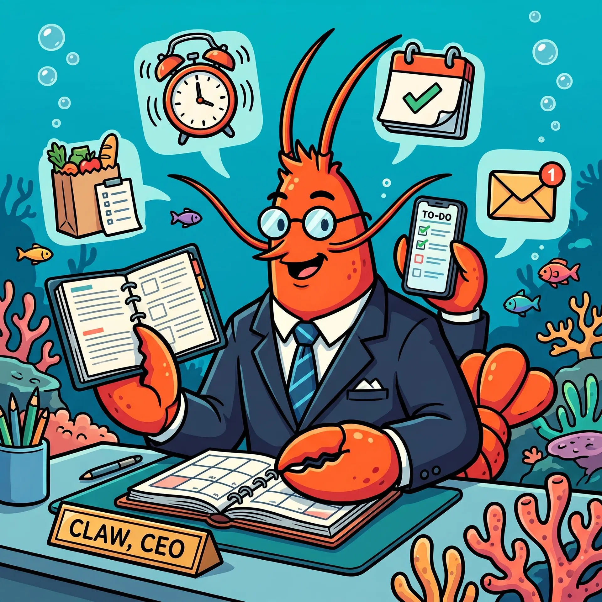 Claw doing Life Management