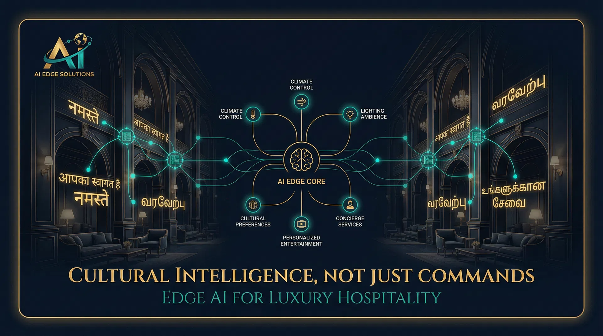 Edge AI for Luxury Hospitality: Culture, Not Just Commands — Swaran Soft
