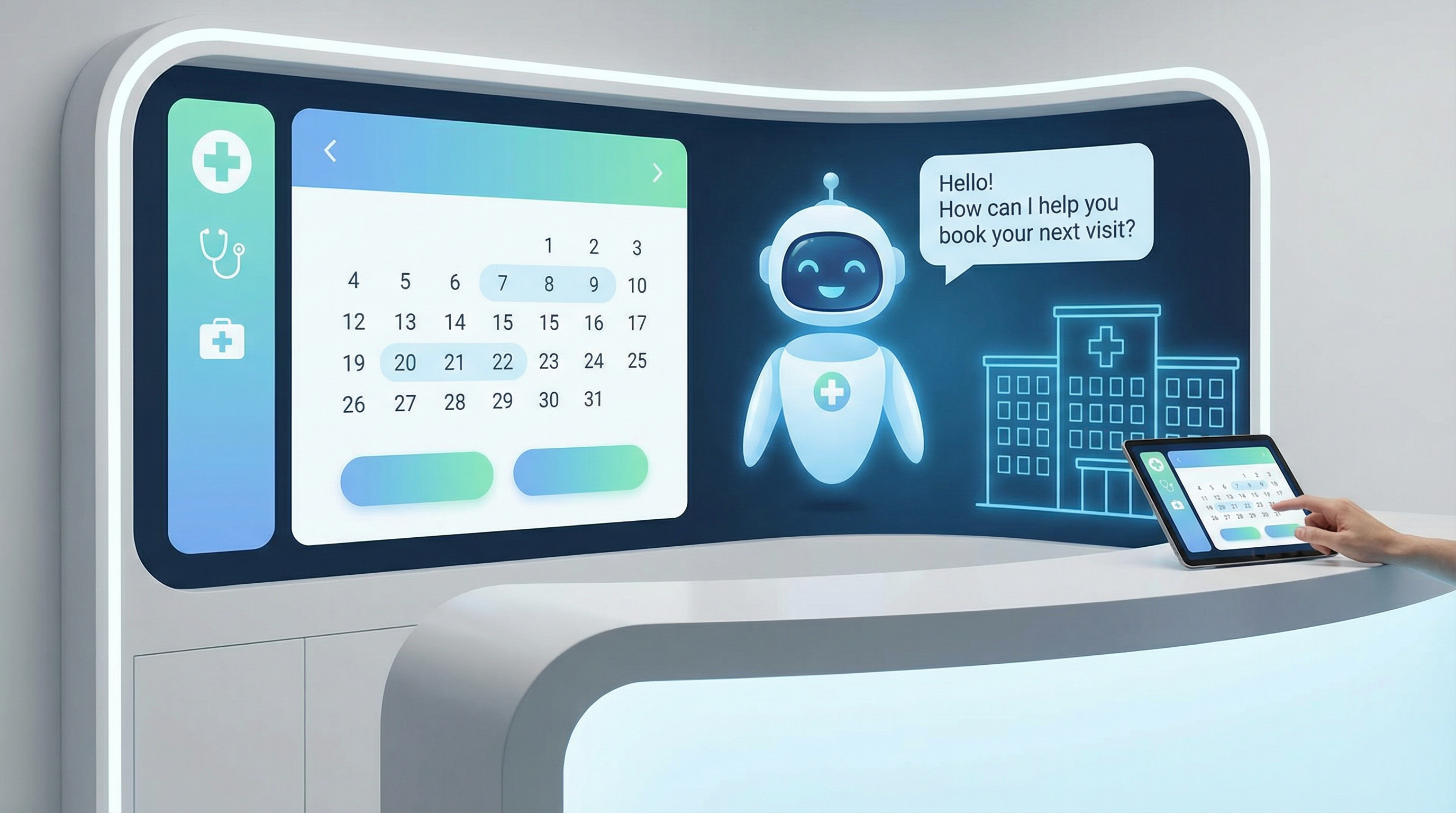 Book Automated Appointment with AI in Hospitals