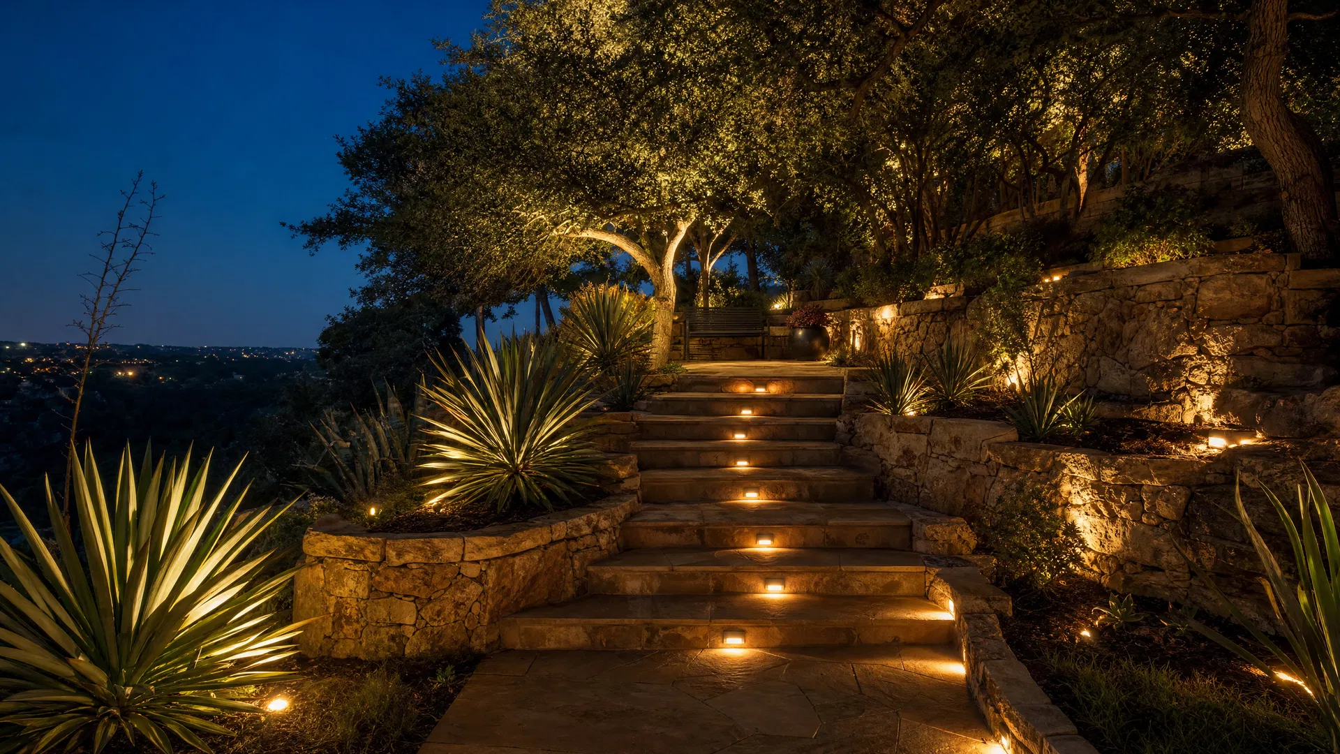 Hillside Steps & Retaining Walls