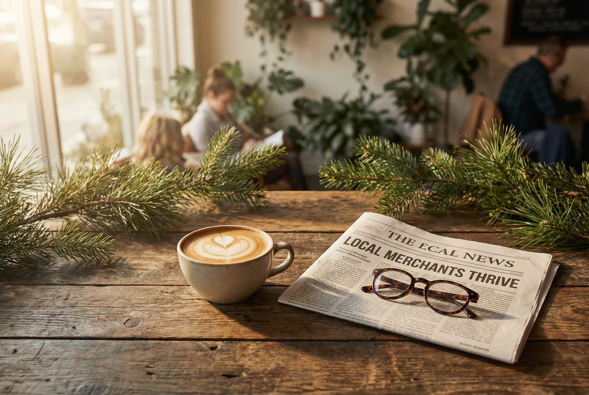 Local business atmosphere