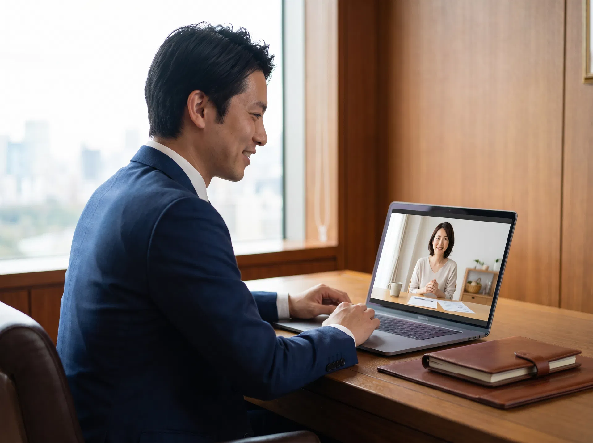 同じ担当者が、ずっと寄り添う