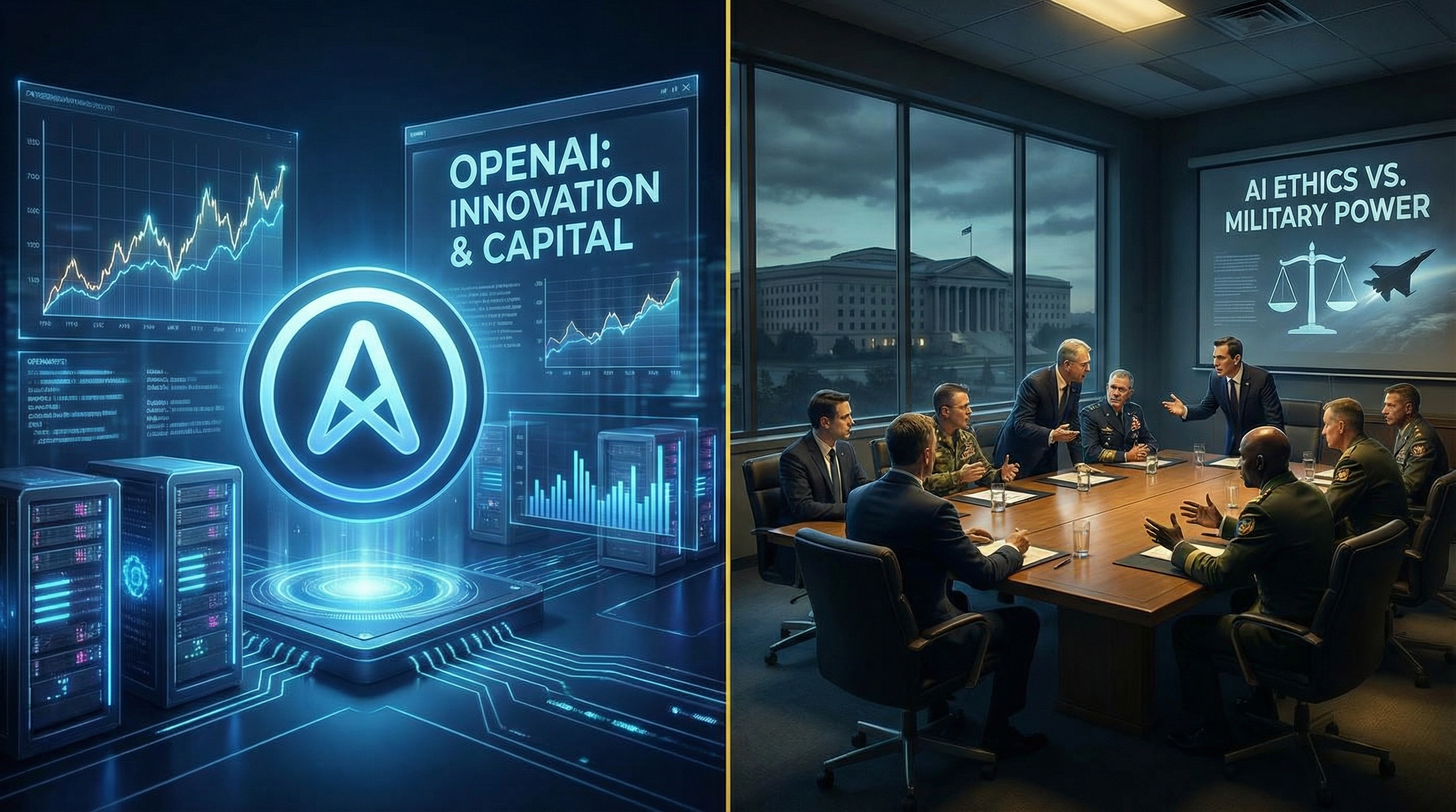 OpenAI, 1100억 달러 투자 유치와 앤트로픽-국방부 갈등: AI 산업의 지각 변동