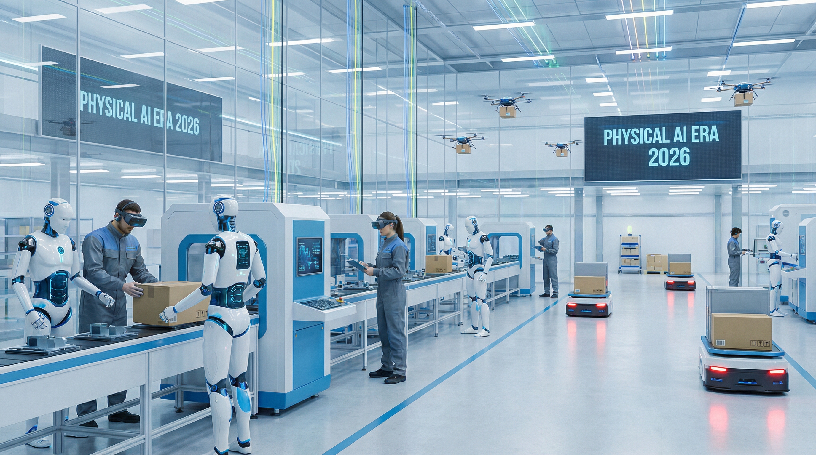 손과 발을 얻은 AI: 2026년 물리 AI의 원년