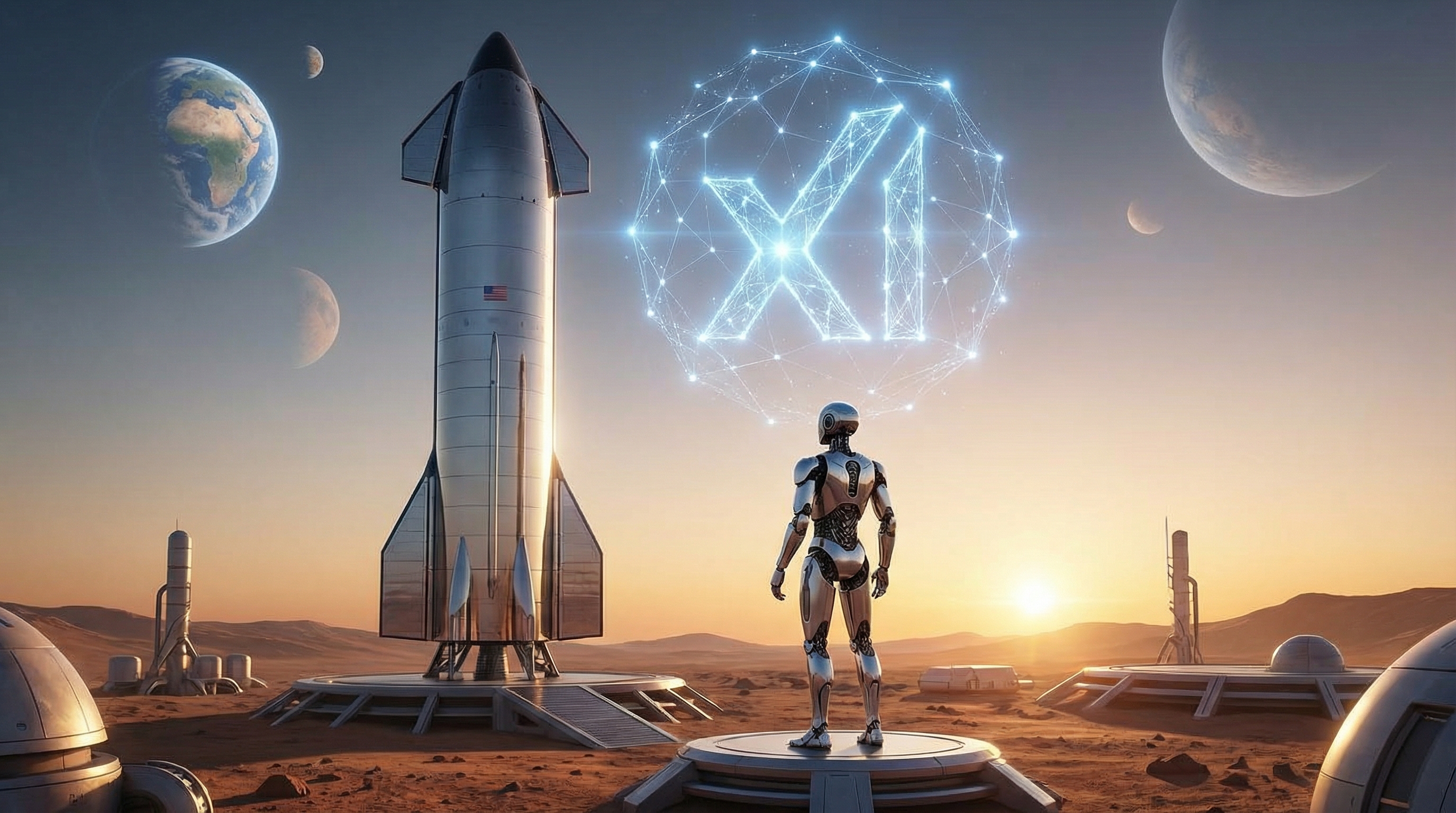 일론 머스크의 거대한 비전: SpaceX, Tesla, xAI 합병설과 AI의 미래