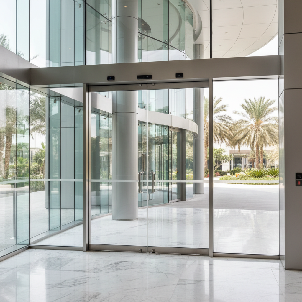 Frameless Swing Door Automation