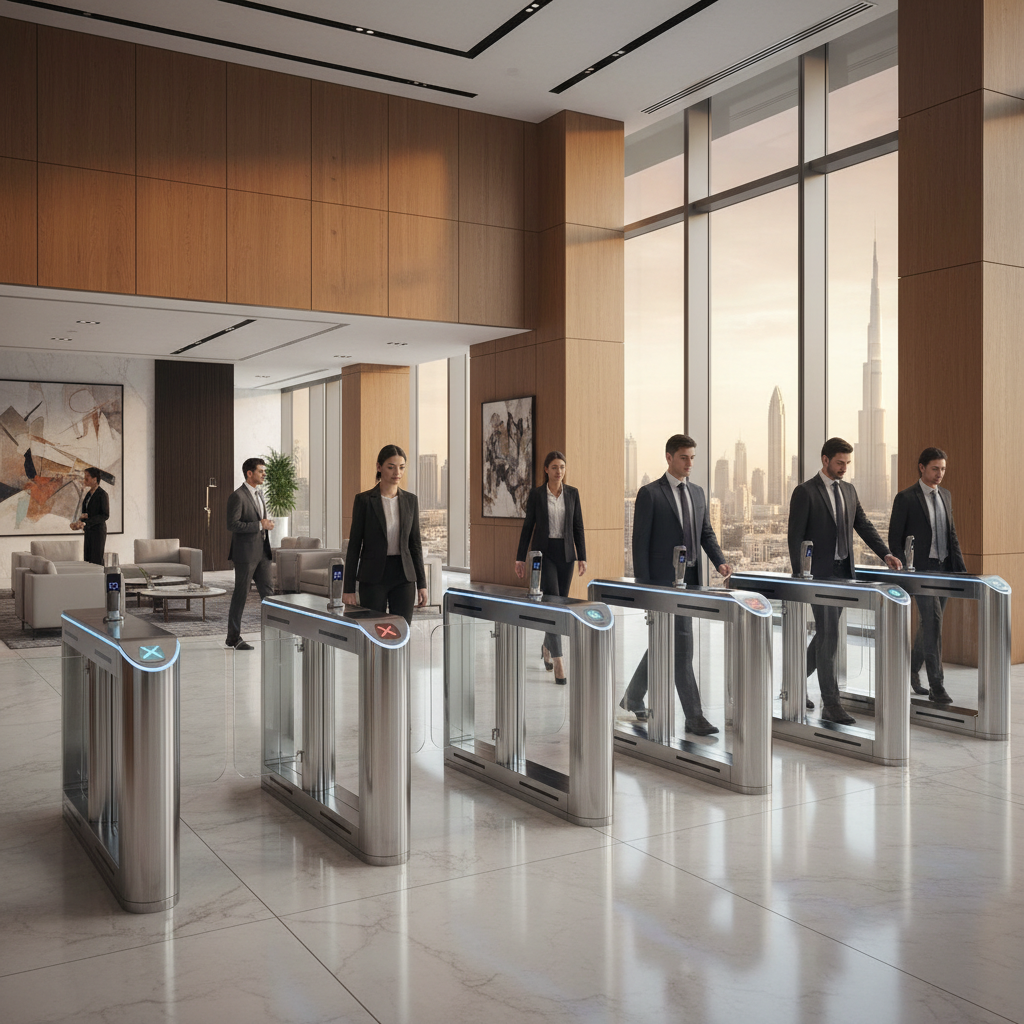 Optical Turnstile Speed Gates