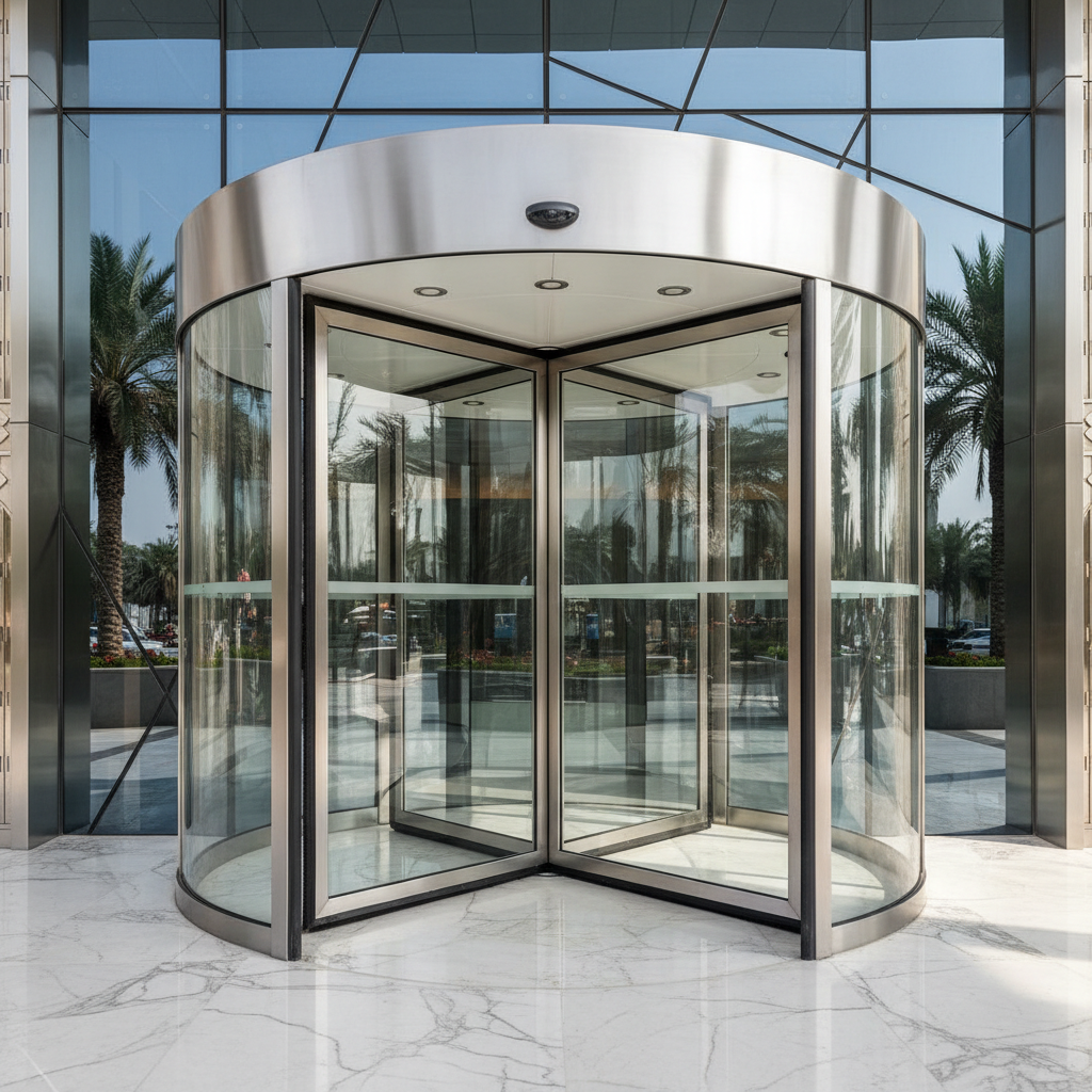 2-Wing Automatic Revolving Door