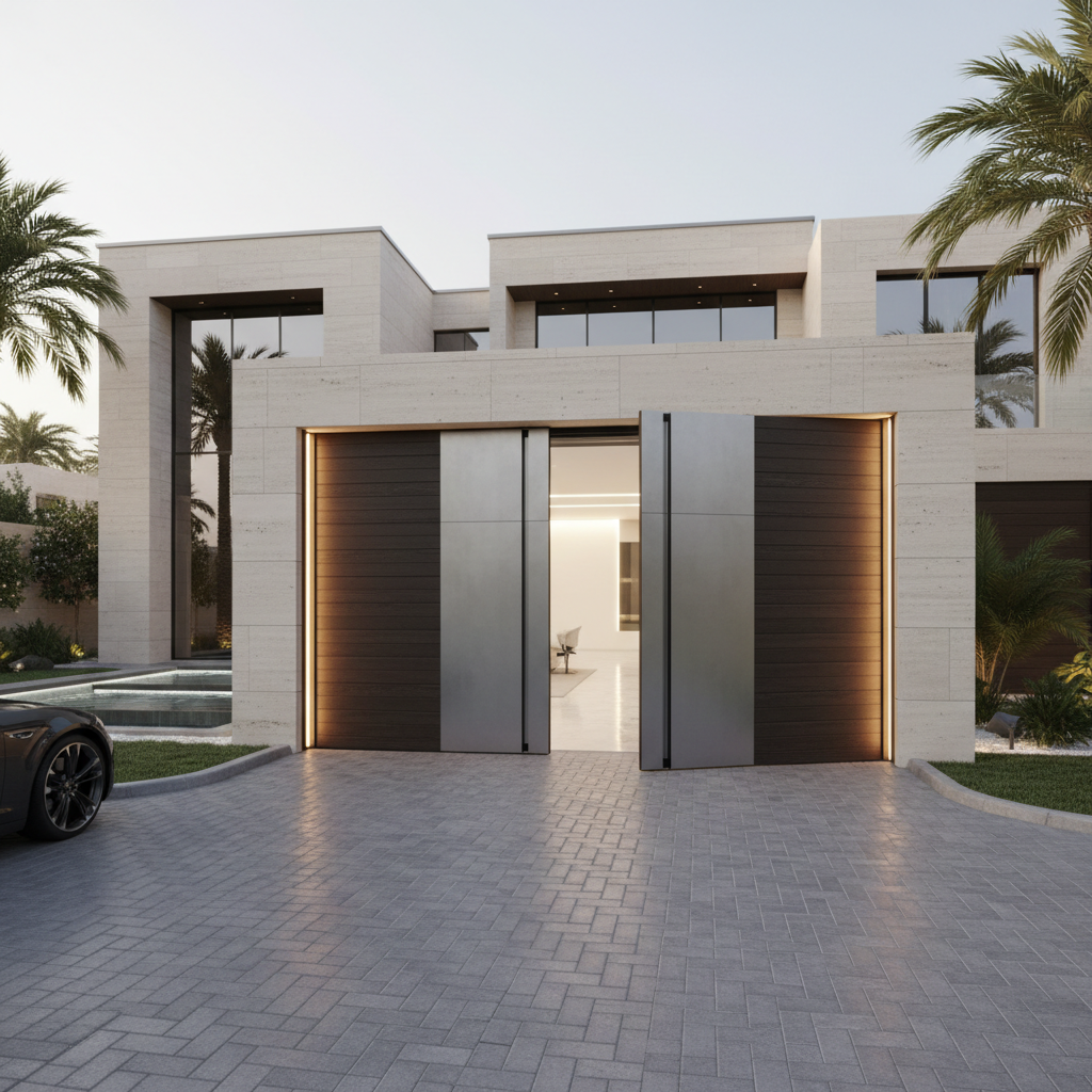 Side-Hinged Garage Doors