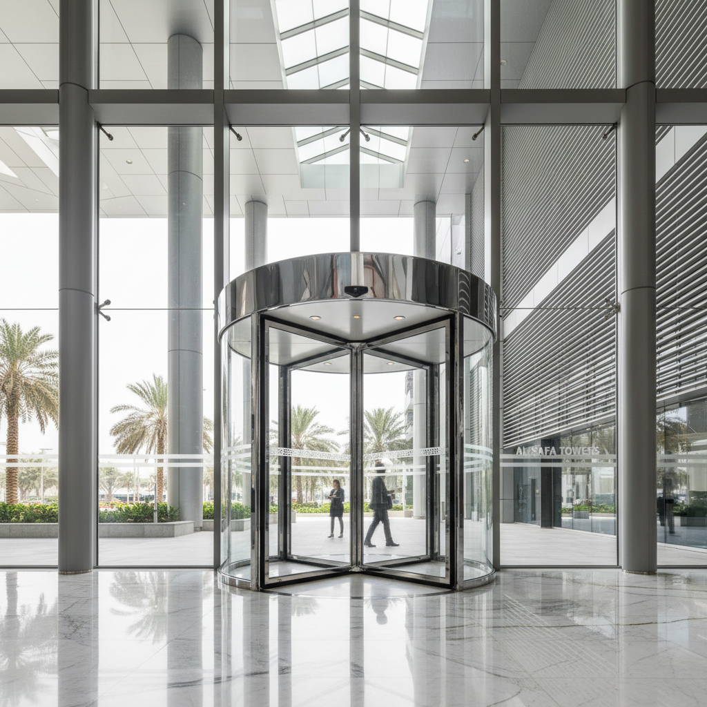 4-Wing Automatic Revolving Door