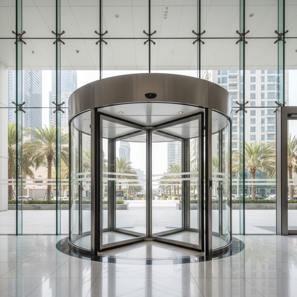 Automatic Revolving Doors in UAE