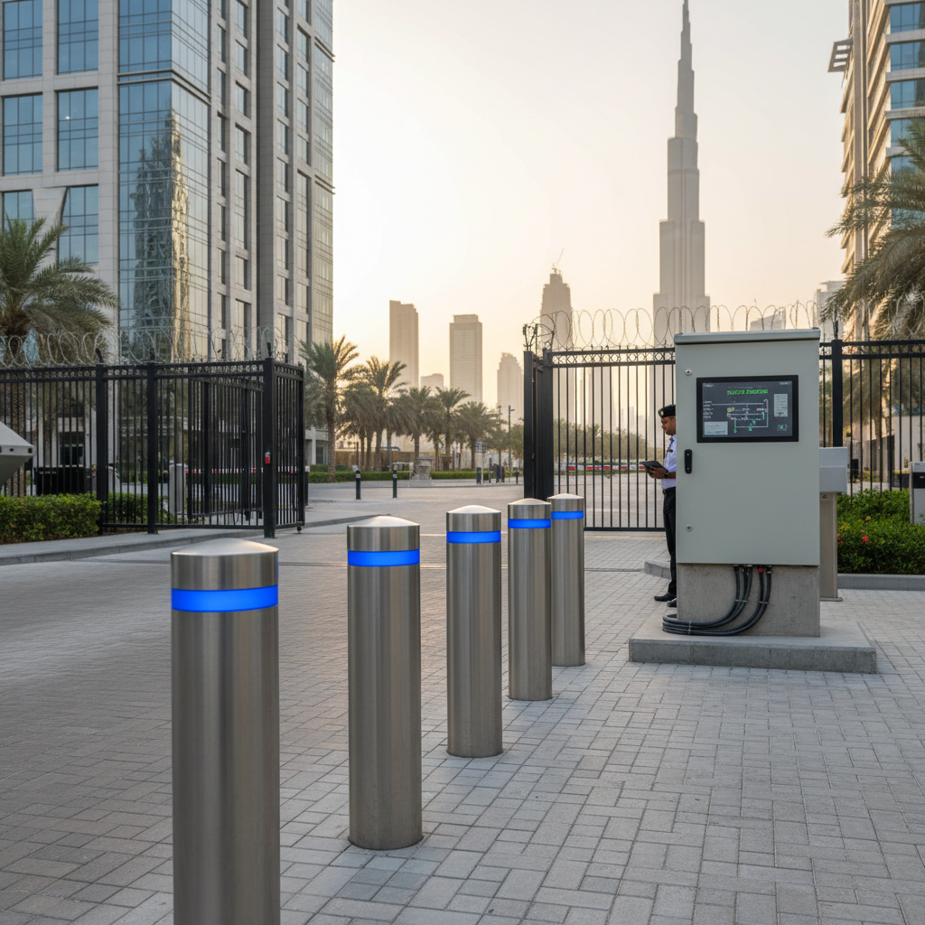 Automatic Rising Bollards