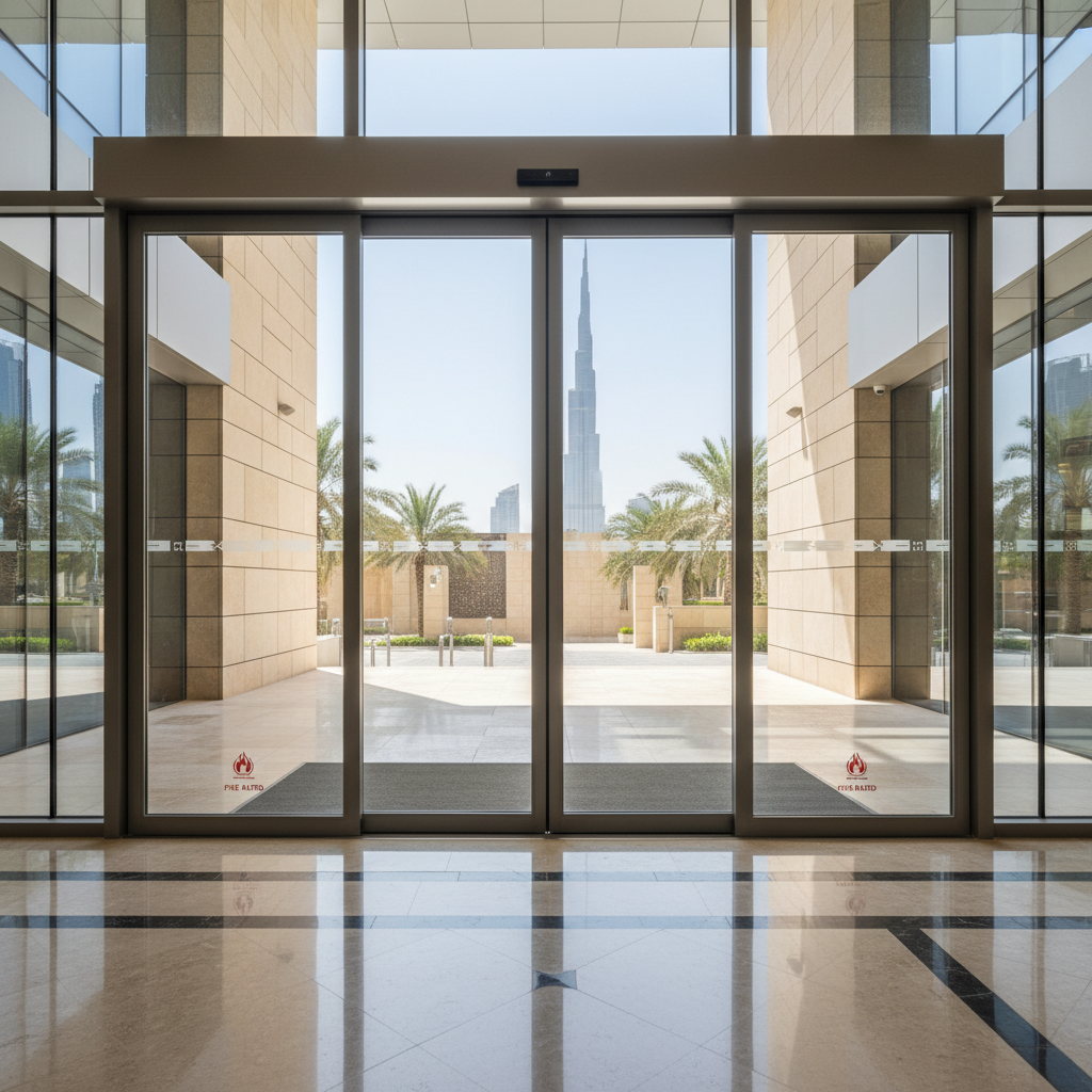 Fire-Rated Automatic Sliding Door