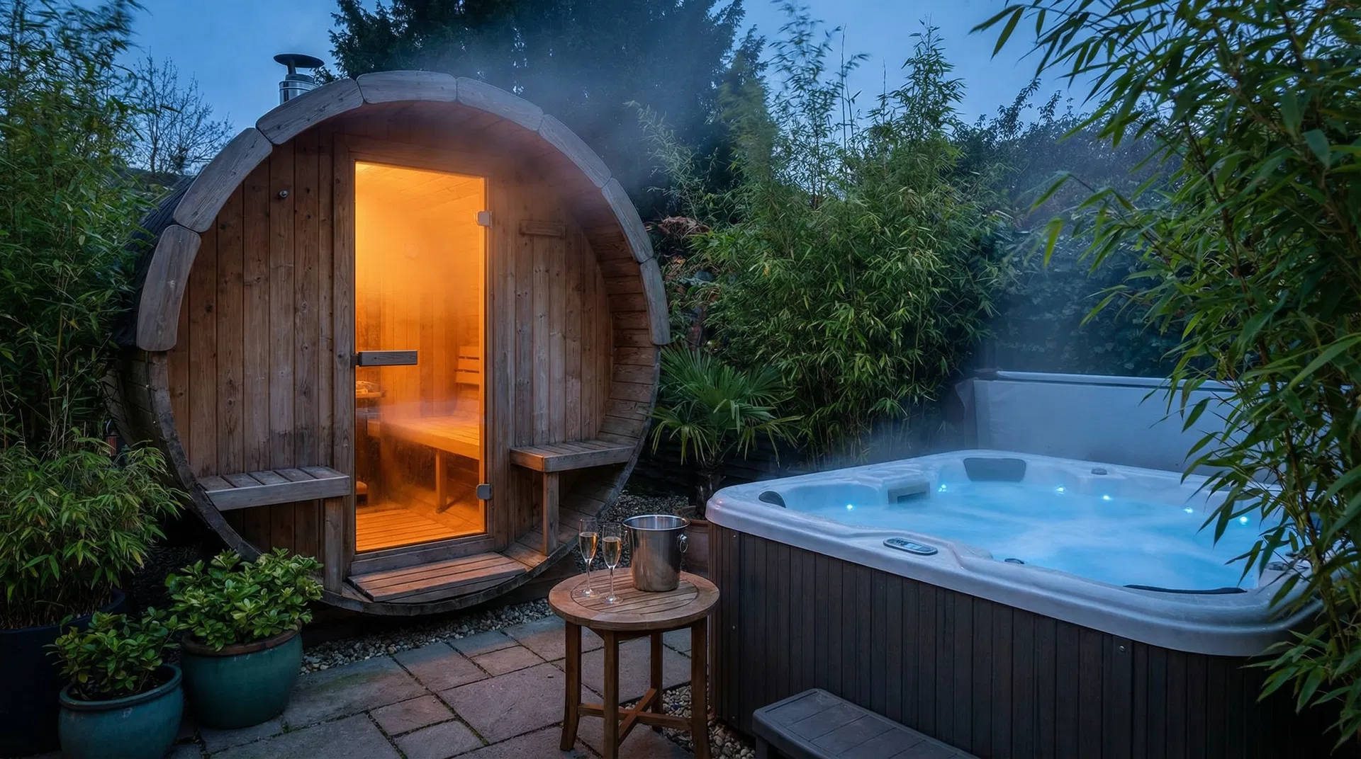 Schacht85 Wellness-Haus mit Whirlpool und Sauna