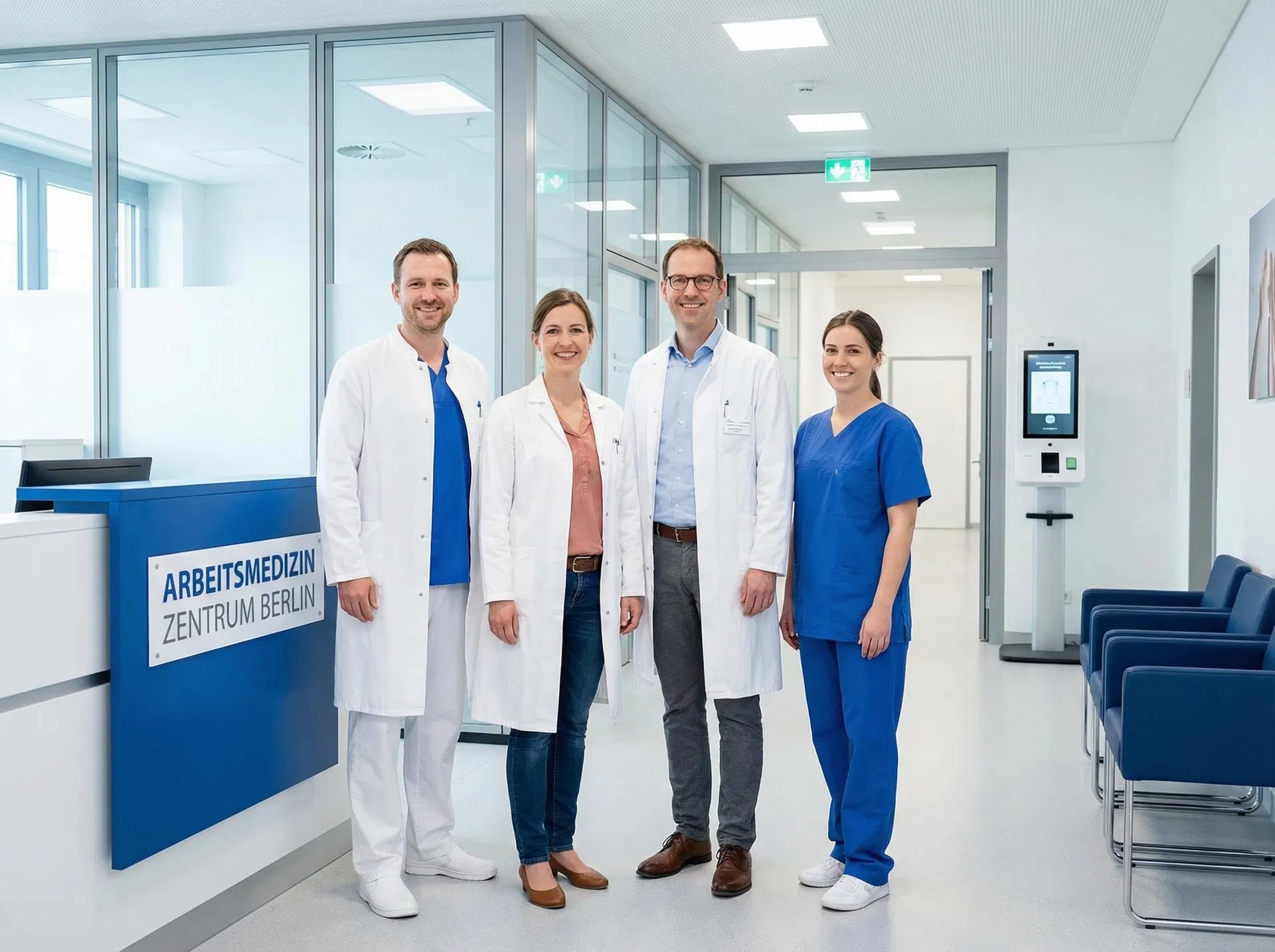 Das Team der WS Arbeitsmedizin GmbH in Duisburg