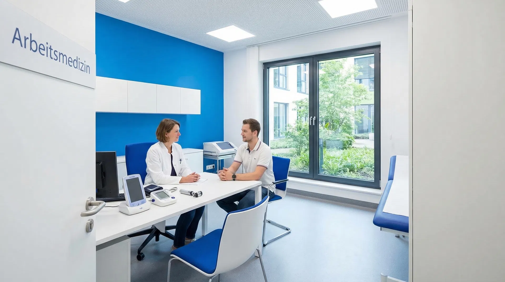 Arbeitsmedizinische Untersuchung in der WS Arbeitsmedizin Praxis Duisburg