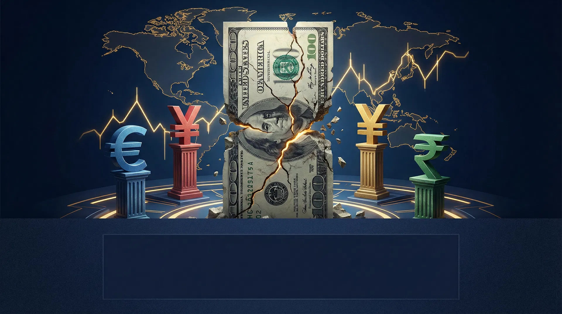 Il Declino Silenzioso del Dollaro: Perché il Mondo Si Sta Muovendo Verso un Sistema Multipolare