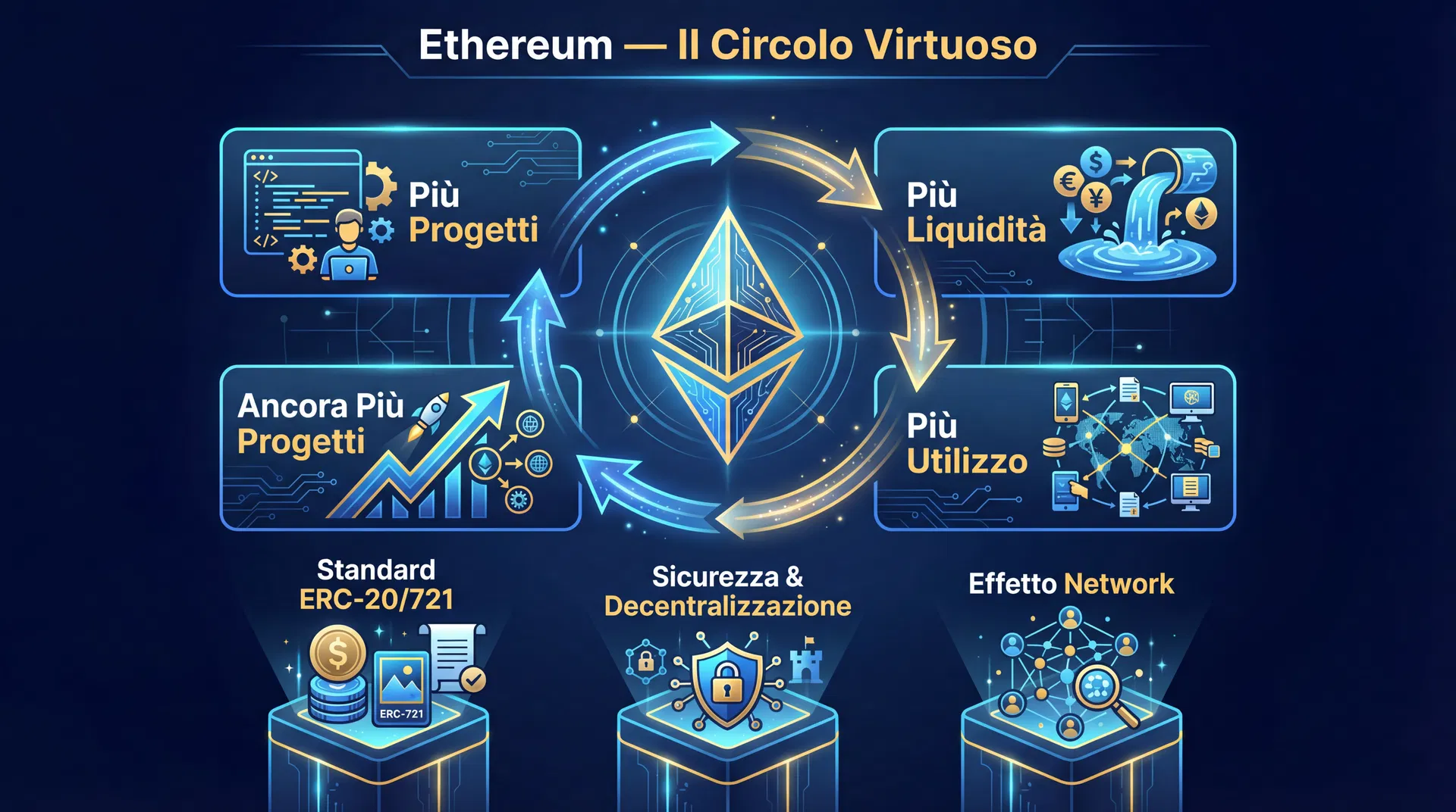 Ethereum — Il Circolo Virtuoso della Tokenizzazione