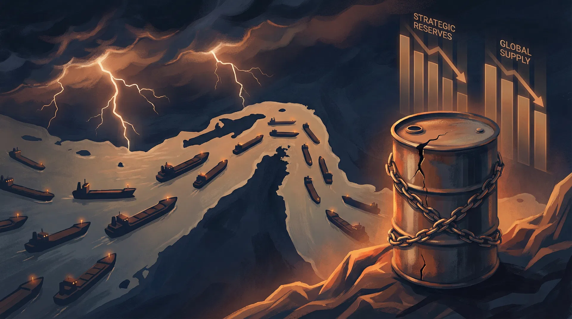 IEA: Prelievi da Record — 400 Milioni di Barili per Fermare la Crisi di Hormuz