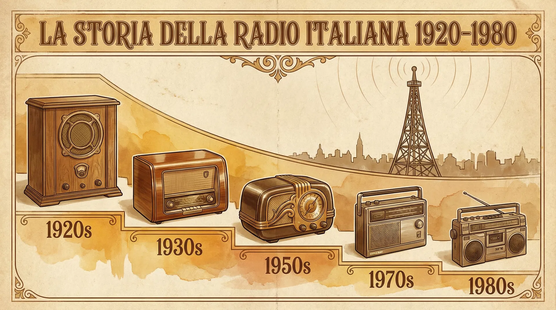 Storia della Radio Italiana