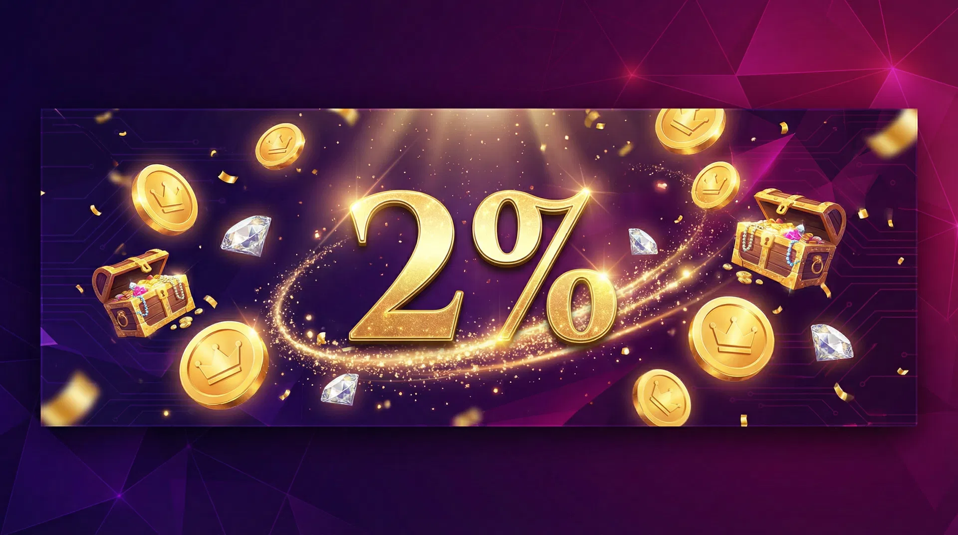 RGB789 โปรโมชั่น ทุกยอดฝากรับ 2% ทุกวัน