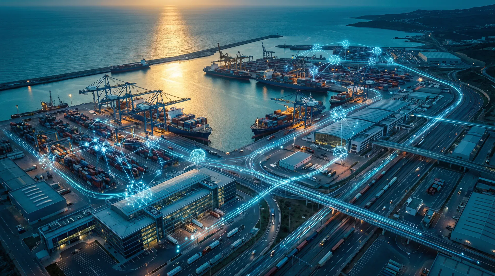 Supply chain industrielle augmentée par l'IA