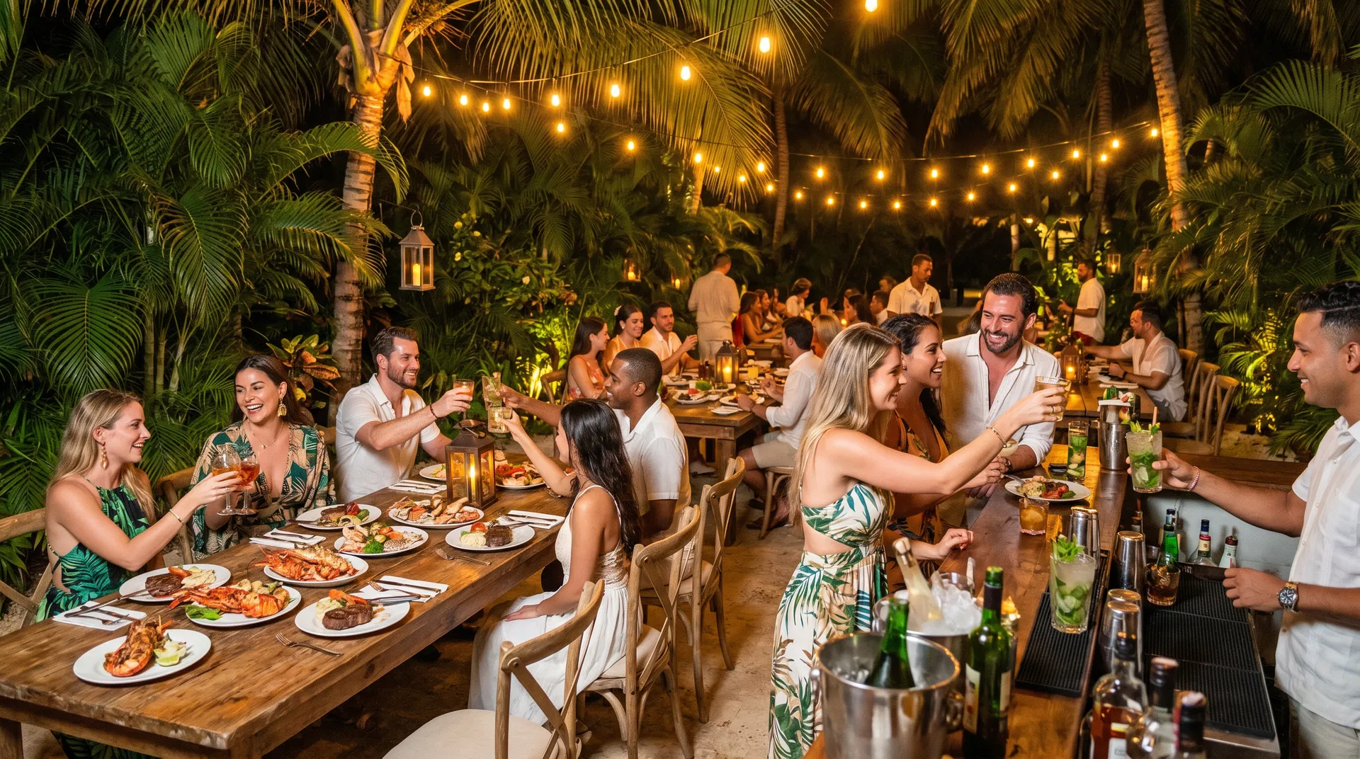 Cena Surf & Turf + Open Bar