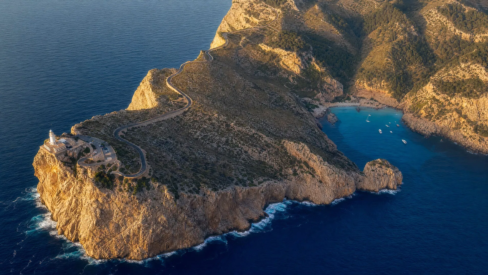 Mallorca aerial view