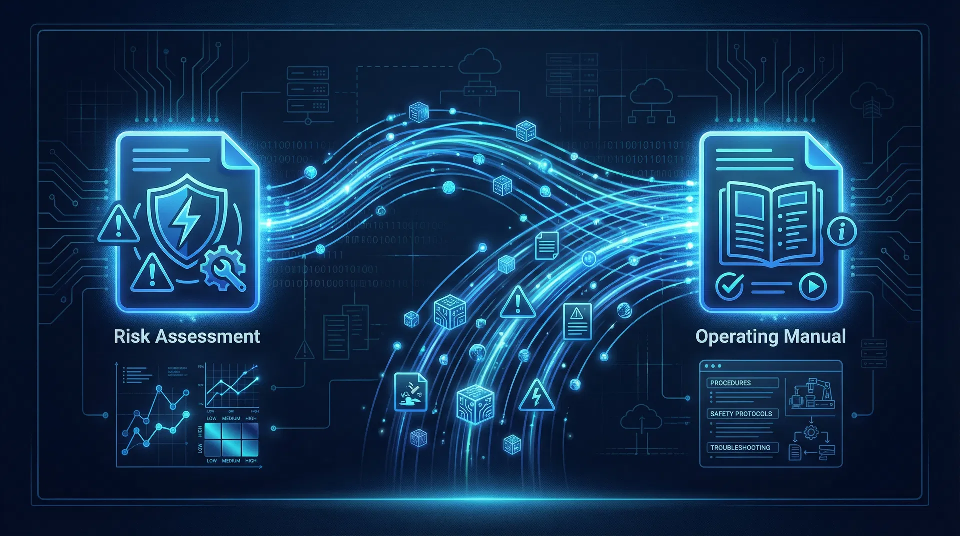 Integration von Risikoanalyse und Betriebsanleitung