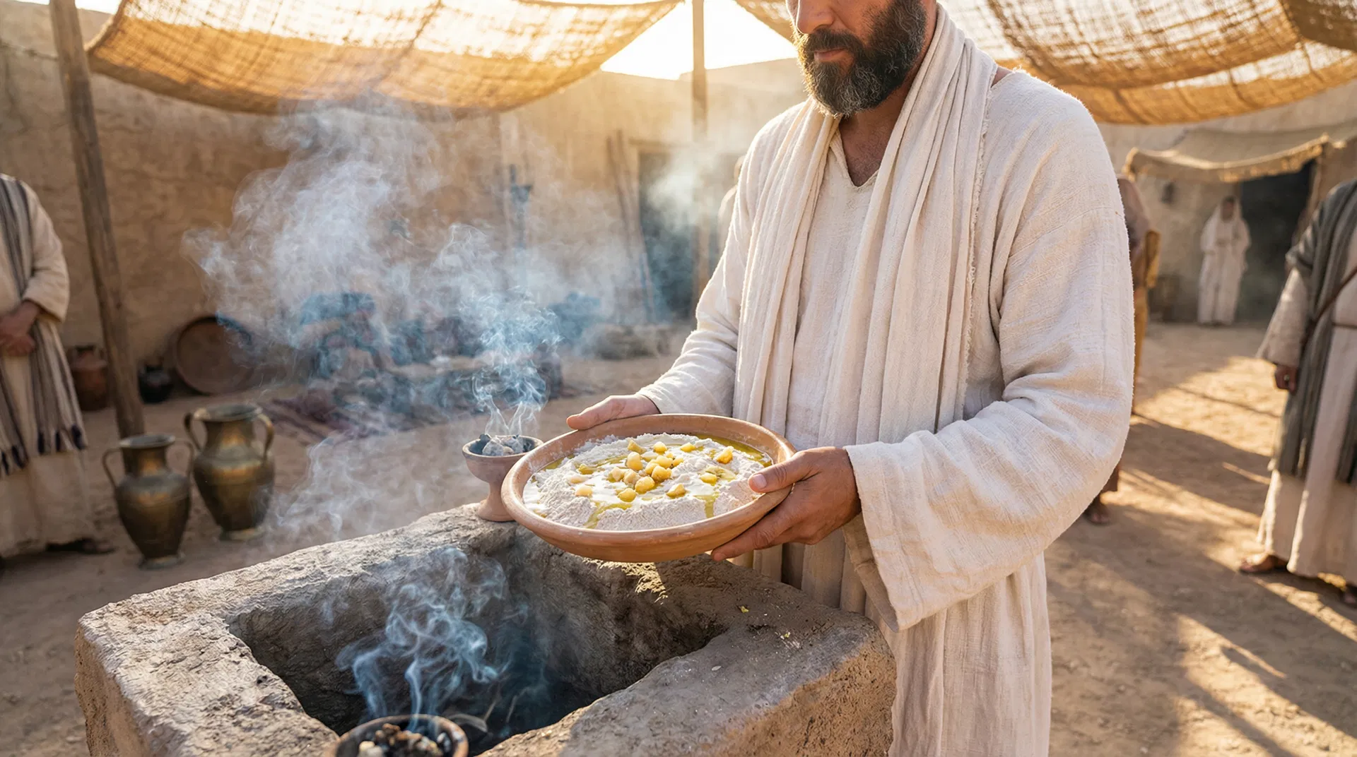 The Grain Offering — Fine Flour, Oil and Frankincense