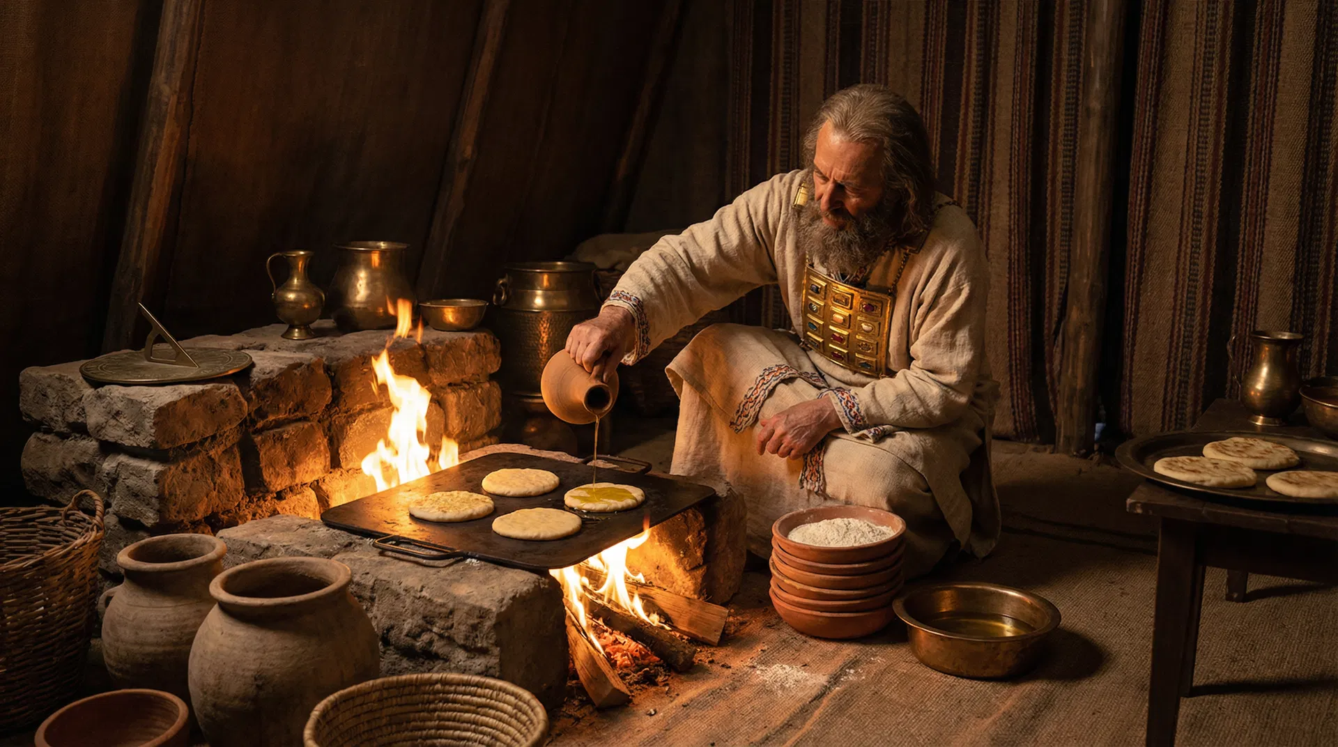 The Anointed Priest's Daily Grain Offering