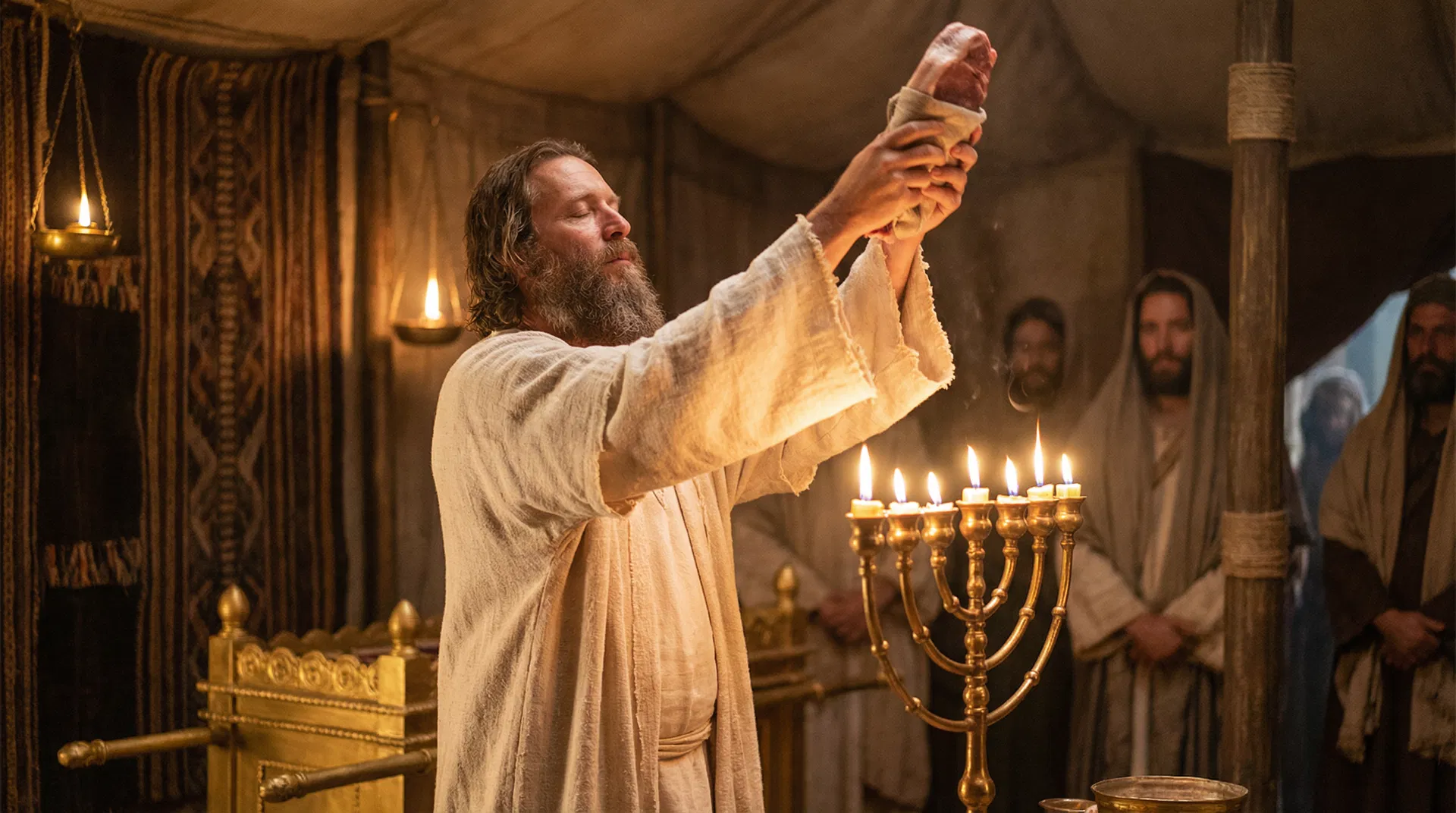 The Wave Offering — Breast Waved Before the LORD