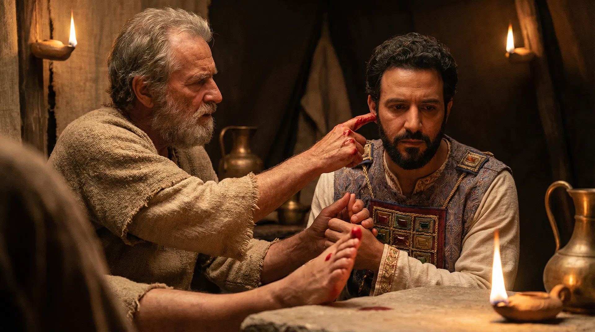 The Ordination Blood Rite — Ear, Thumb, and Toe