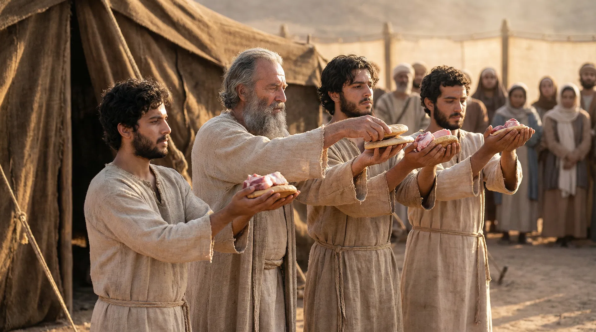 The Ordination Wave Offering — Bread and Fat Waved