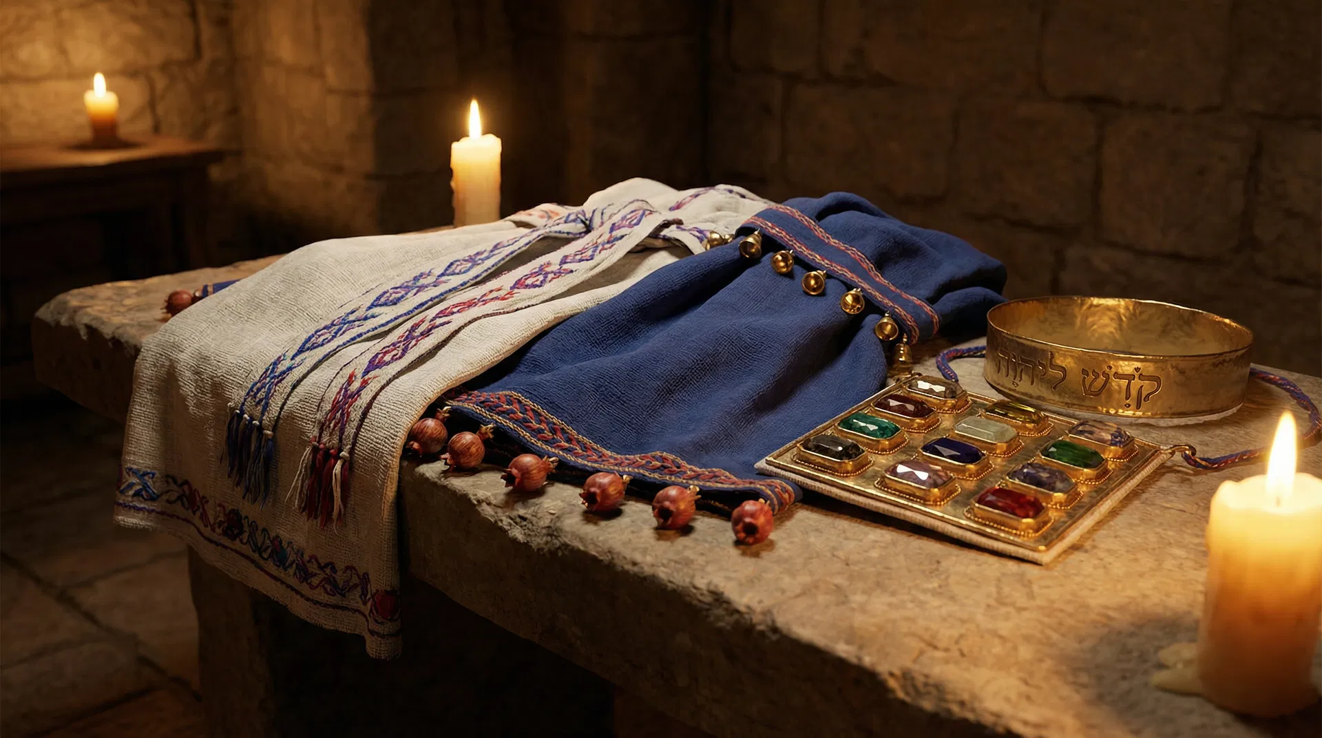 Priestly Garments — The Ephod, Breastplate, and Crown