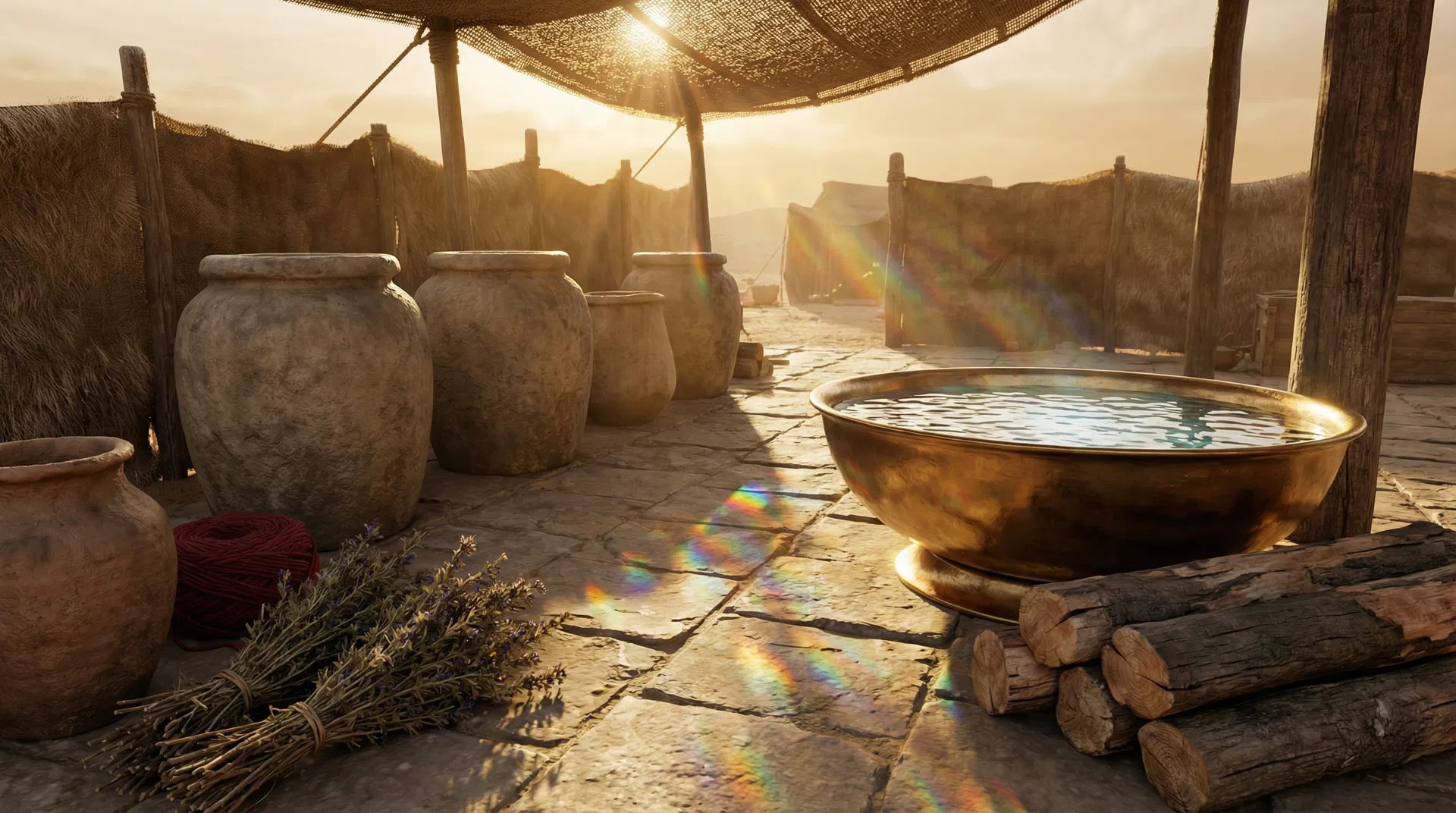 Purification Vessels — Water, Hyssop, and Cedarwood