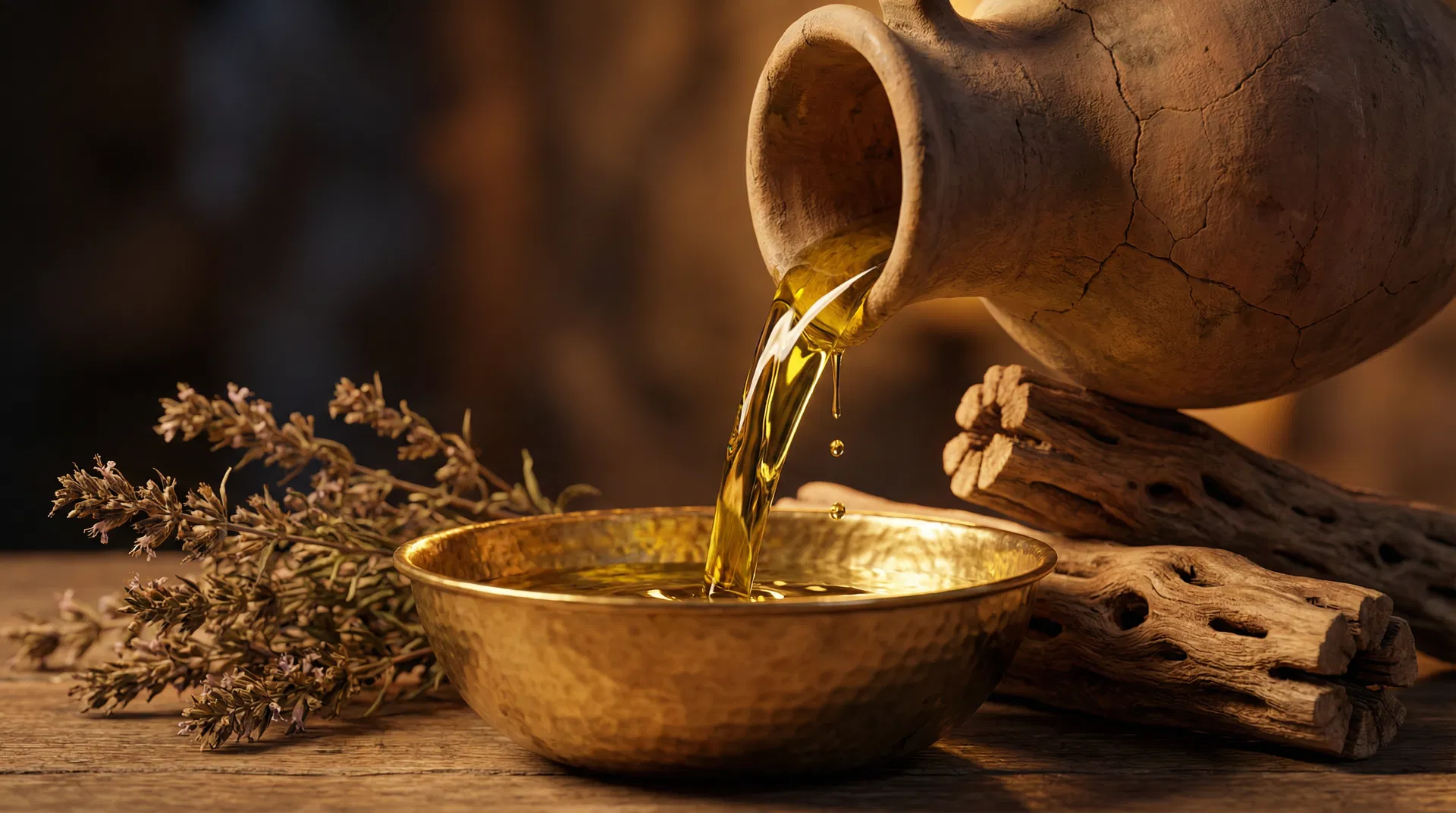 Anointing Oil Poured — The Log of Oil in Leviticus 14