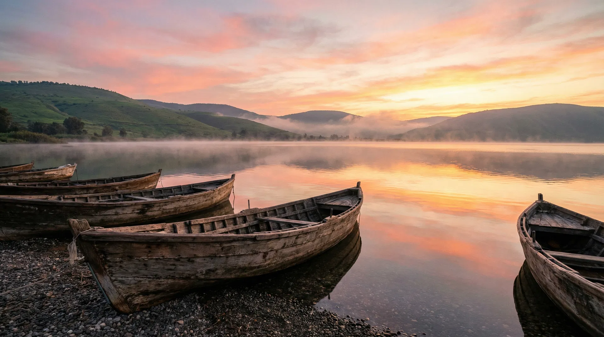 Sea of Galilee at Dawn — Waters of the Promised Land