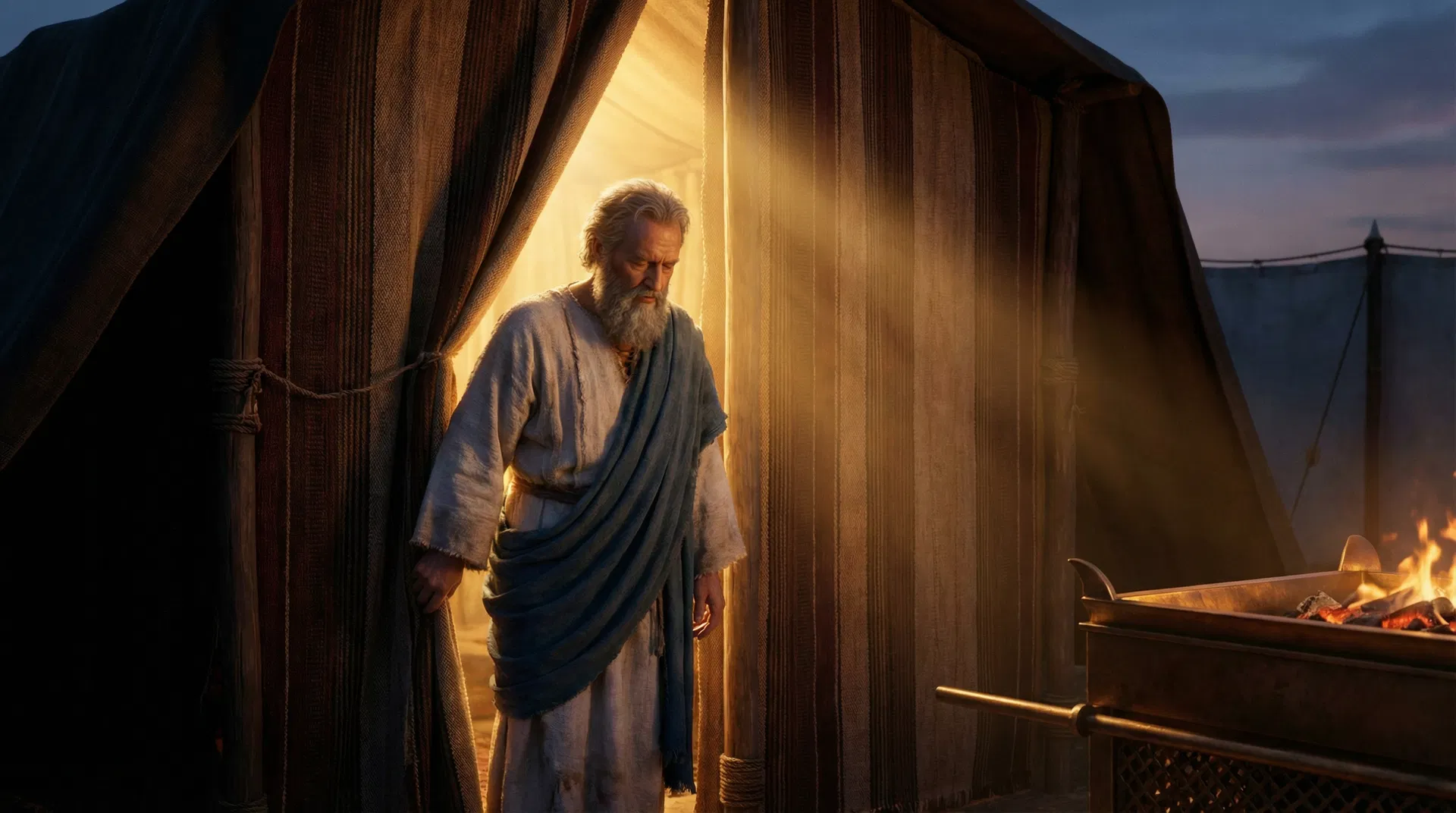 Moses at the Tent of Meeting