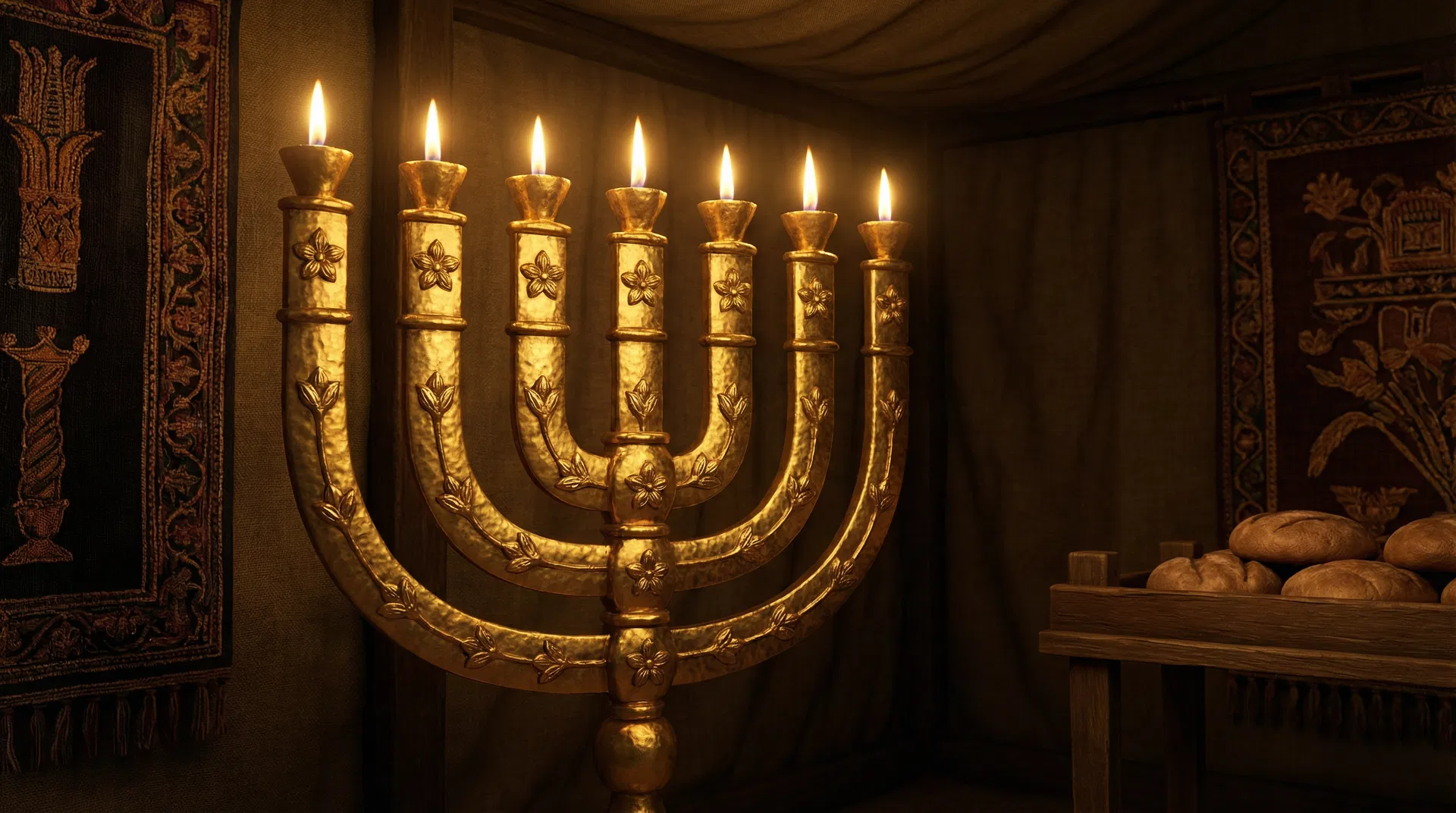 The Golden Menorah