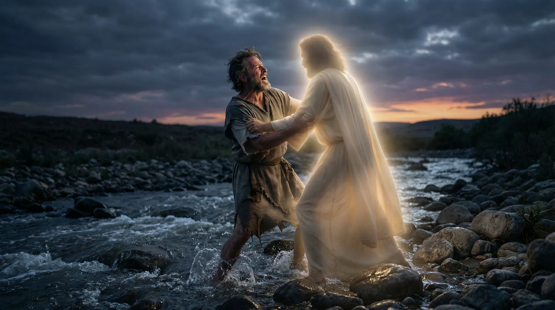 Jacob Wrestling with the Angel