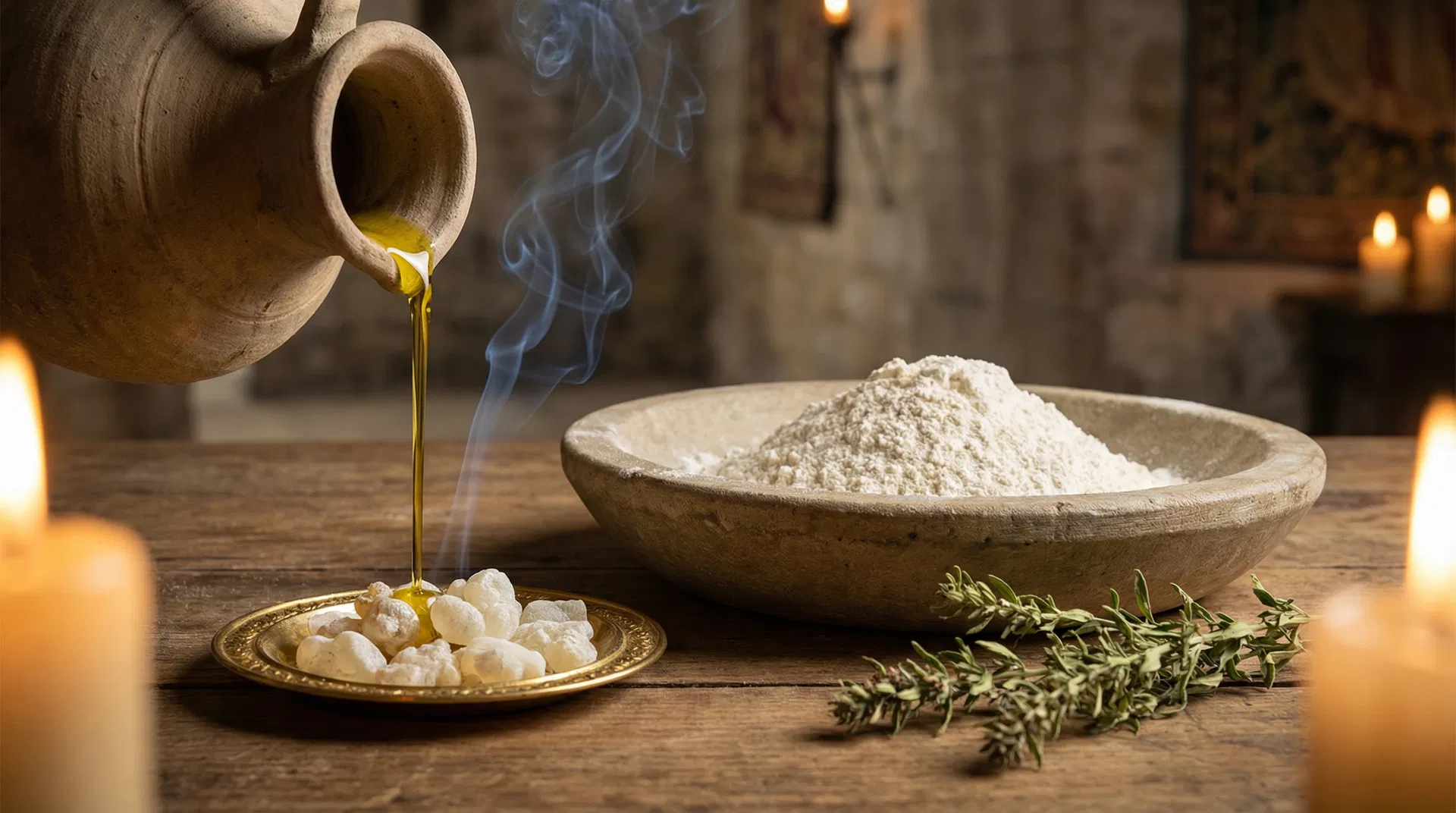 Oil and Frankincense — Spirit and Sweetness
